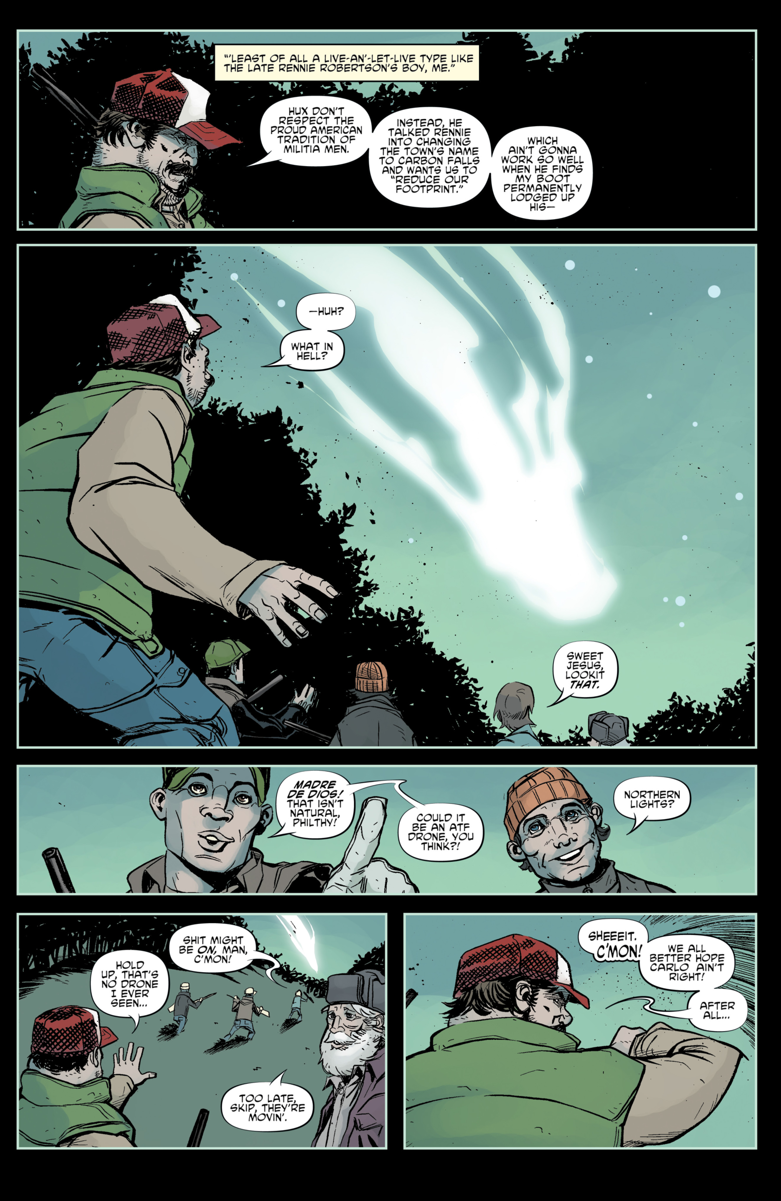 Read online The Colonized: Zombies vs. Aliens comic -  Issue # TPB - 10
