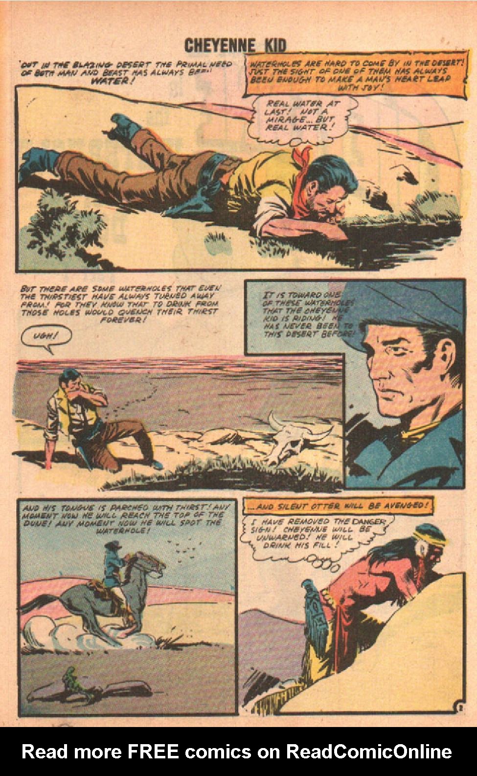 Read online Cheyenne Kid comic -  Issue #11 - 12