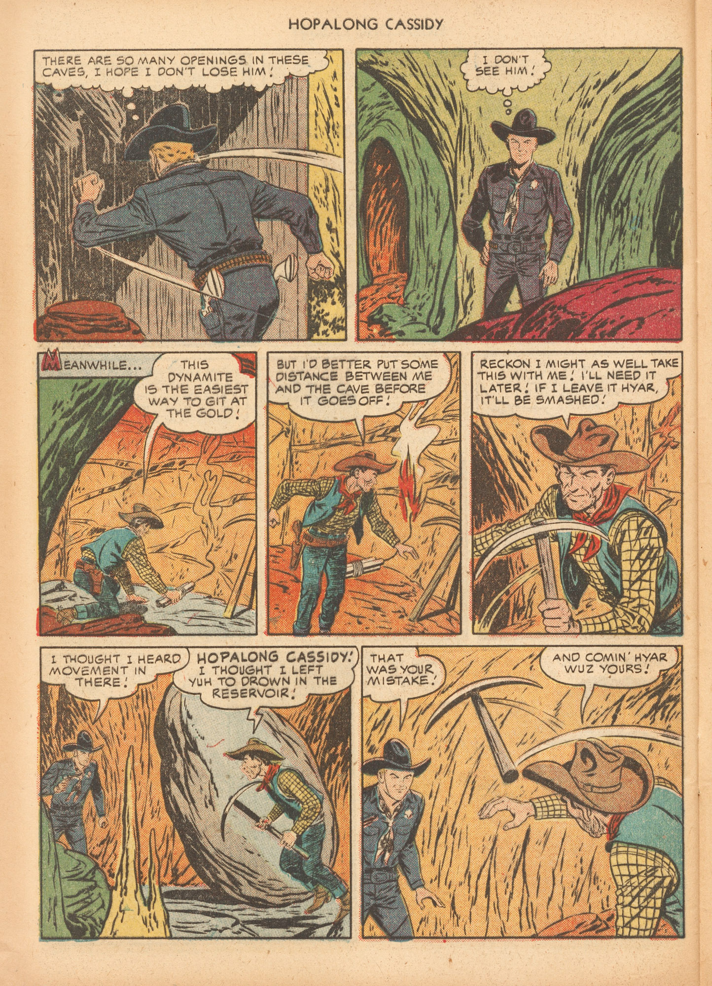 Read online Hopalong Cassidy comic -  Issue #58 - 28