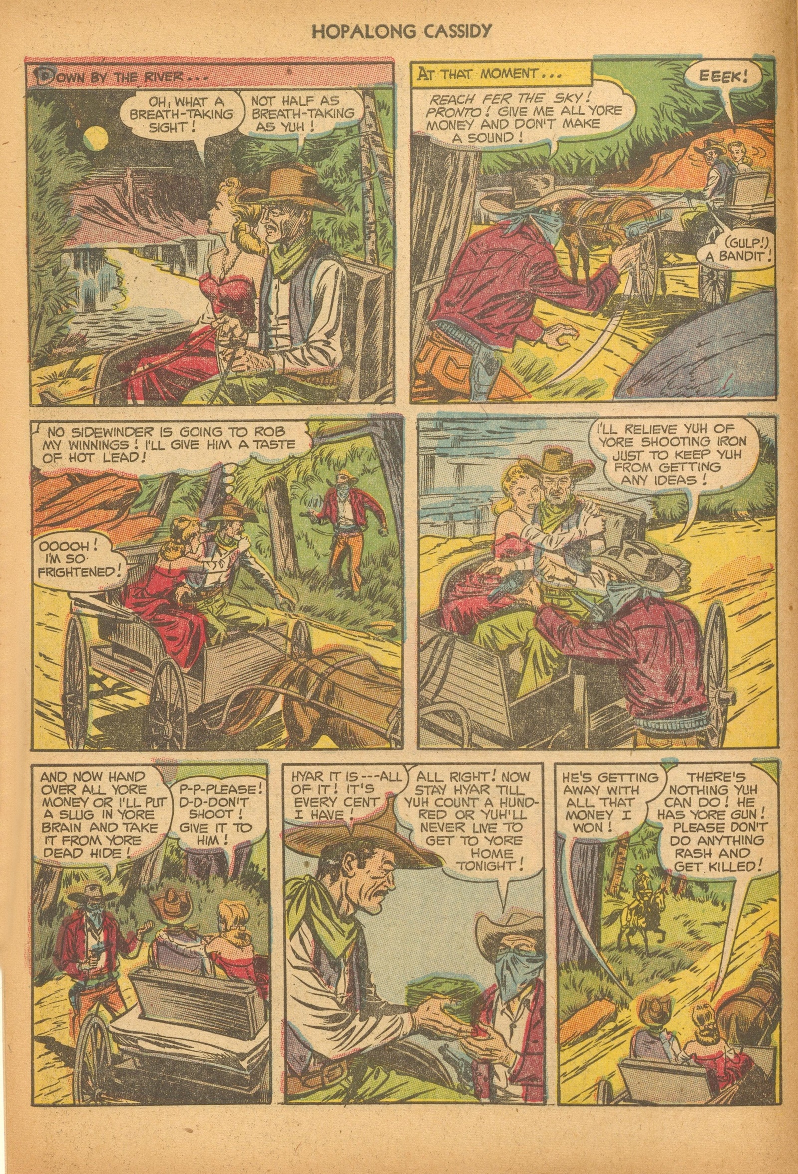 Read online Hopalong Cassidy comic -  Issue #81 - 6