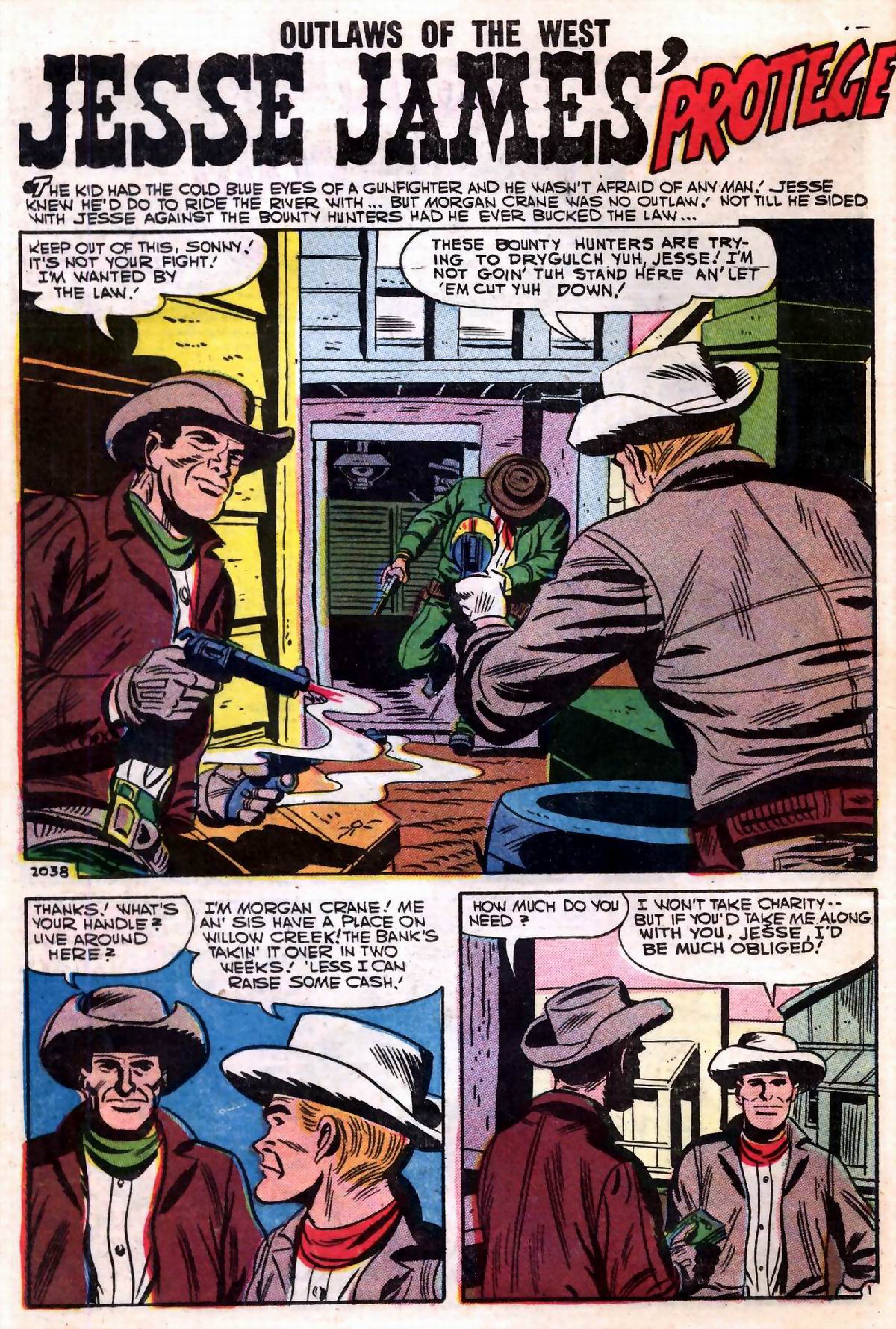 Read online Outlaws of the West comic -  Issue #12 - 15