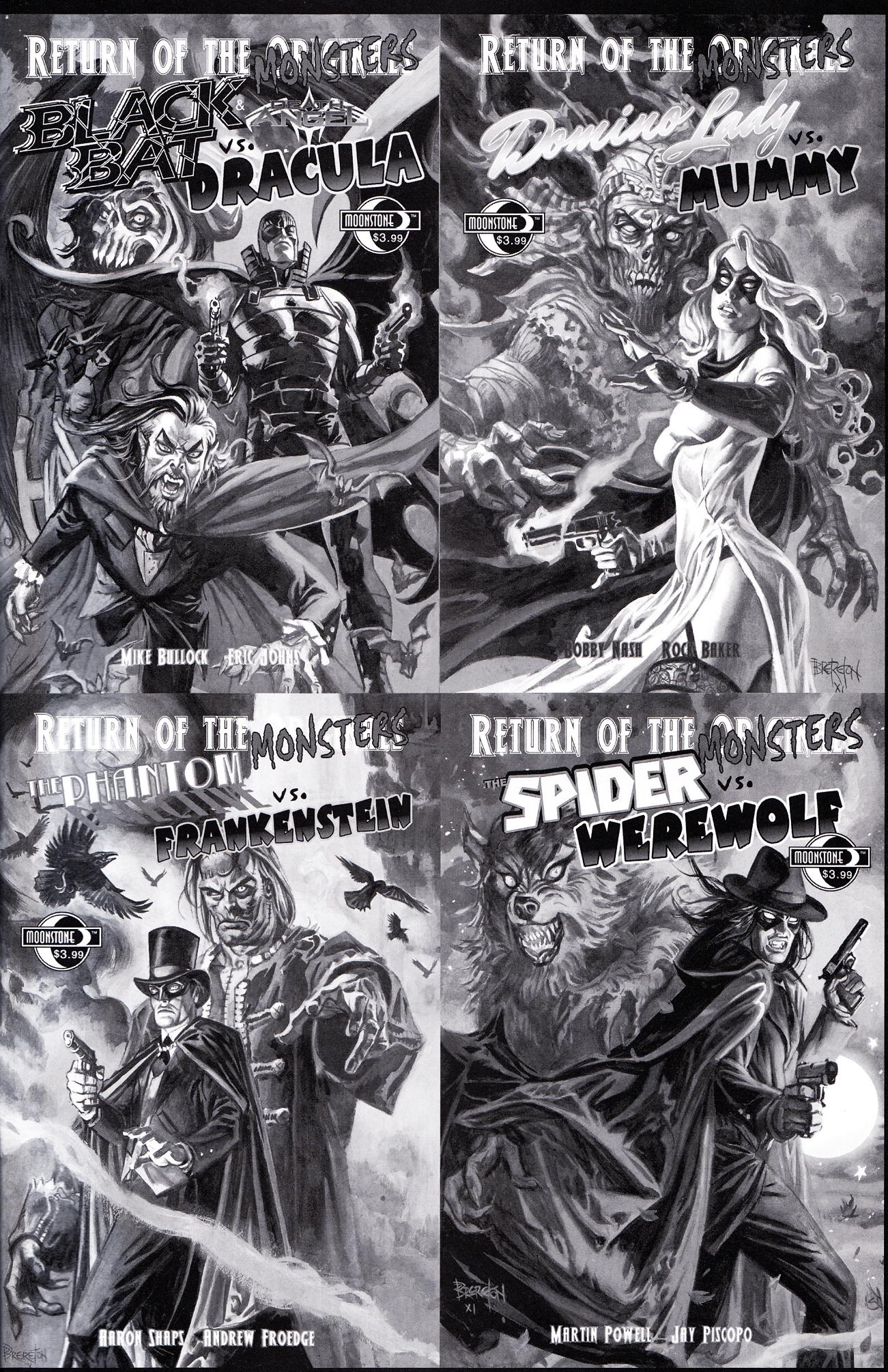 Read online Return of the Monsters: The Spider vs Werewolf comic -  Issue # Full - 38