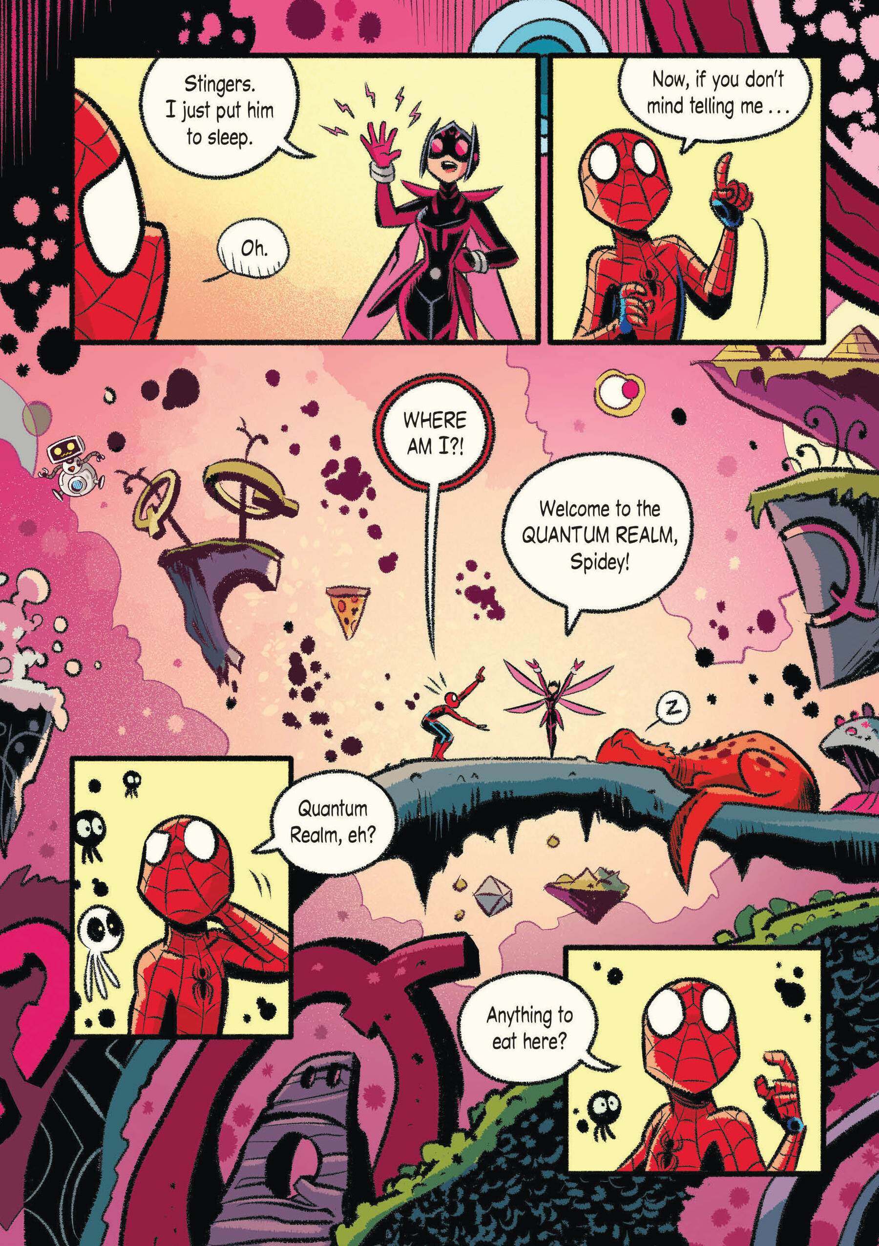 Read online Spider-Man: Quantum Quest! comic -  Issue # TPB - 35