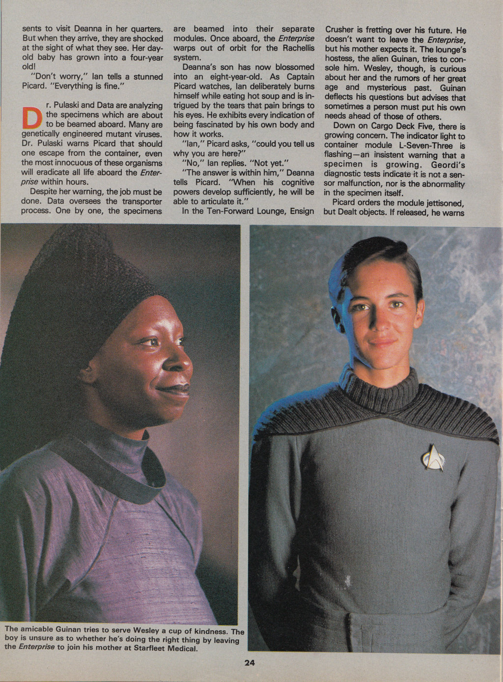 Read online Star Trek The Next Generation (1990) comic -  Issue #14 - 24