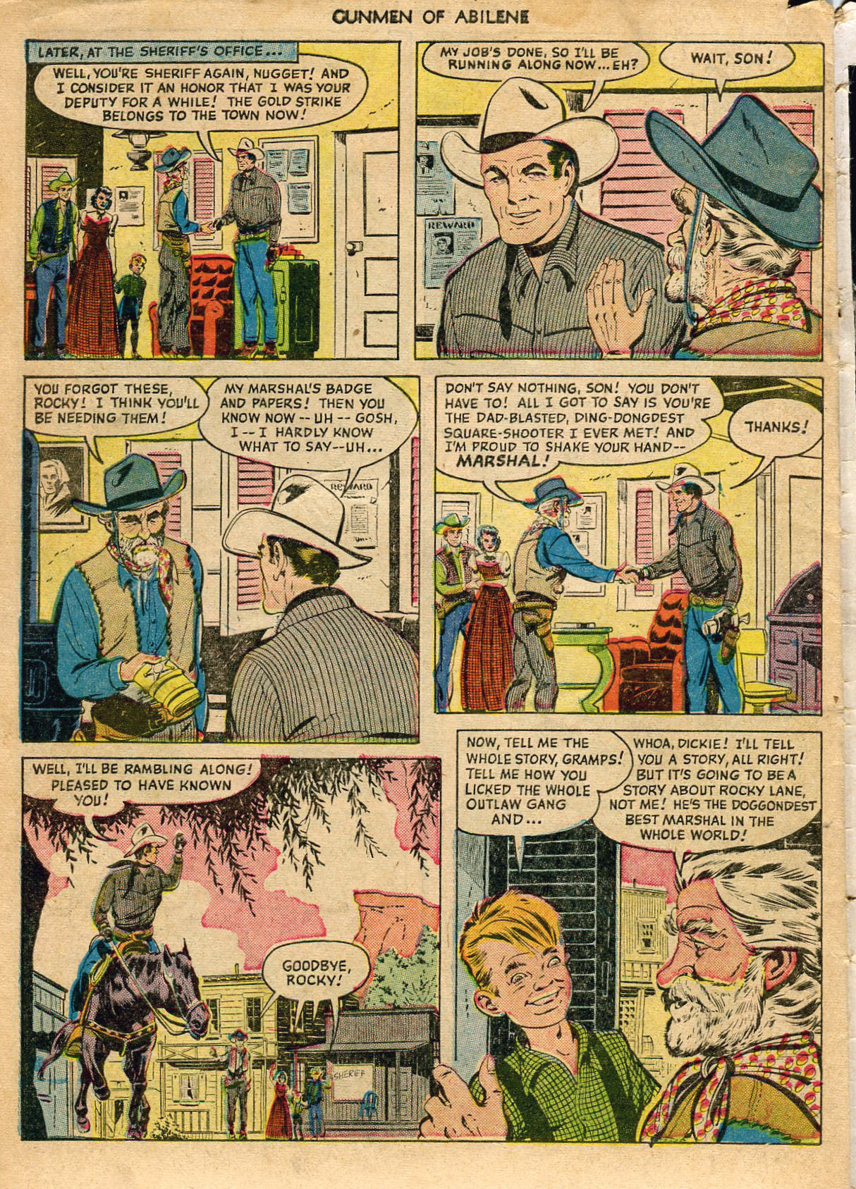 Read online Fawcett Movie Comic comic -  Issue #7 - 34