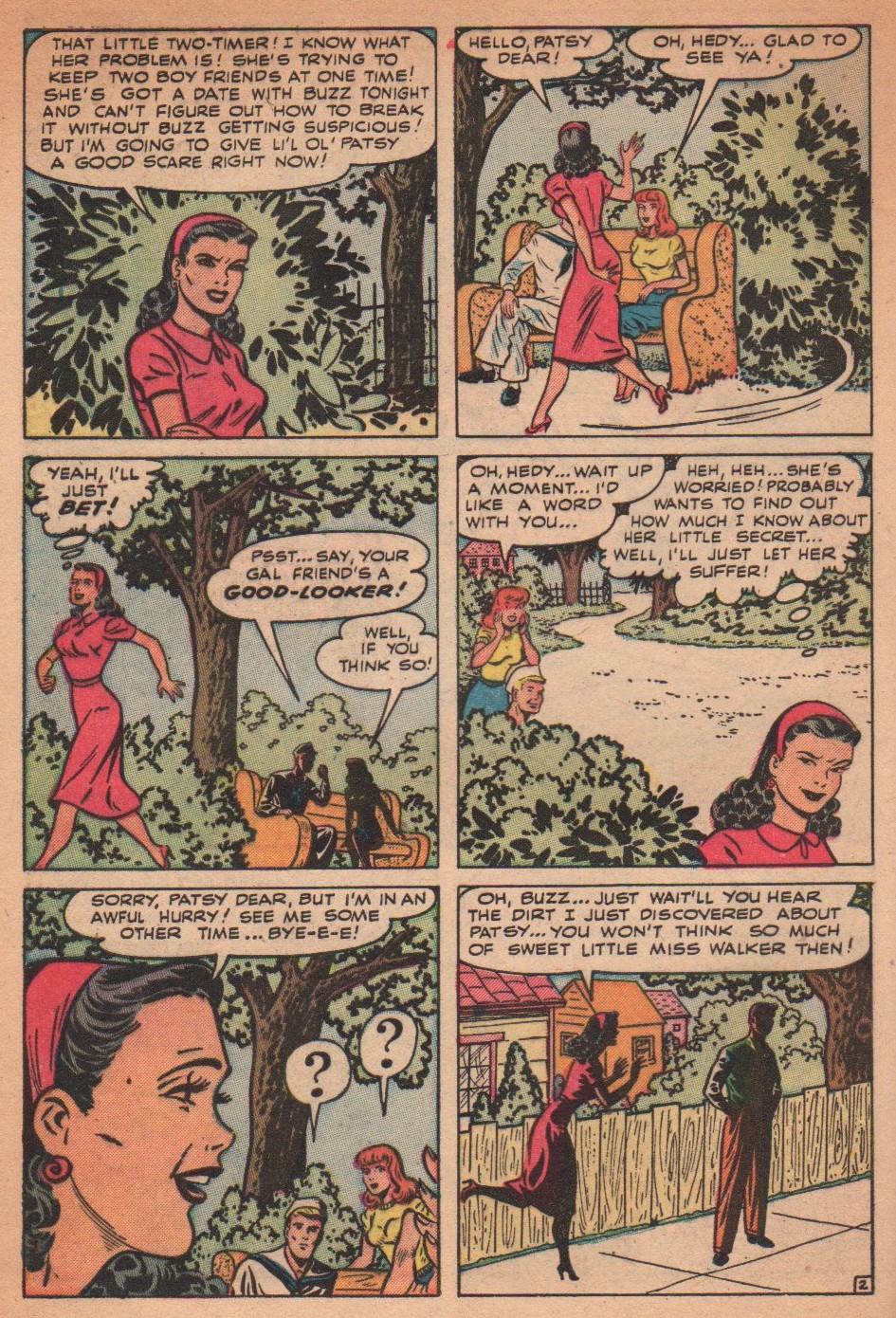 Read online Patsy Walker comic -  Issue #47 - 44