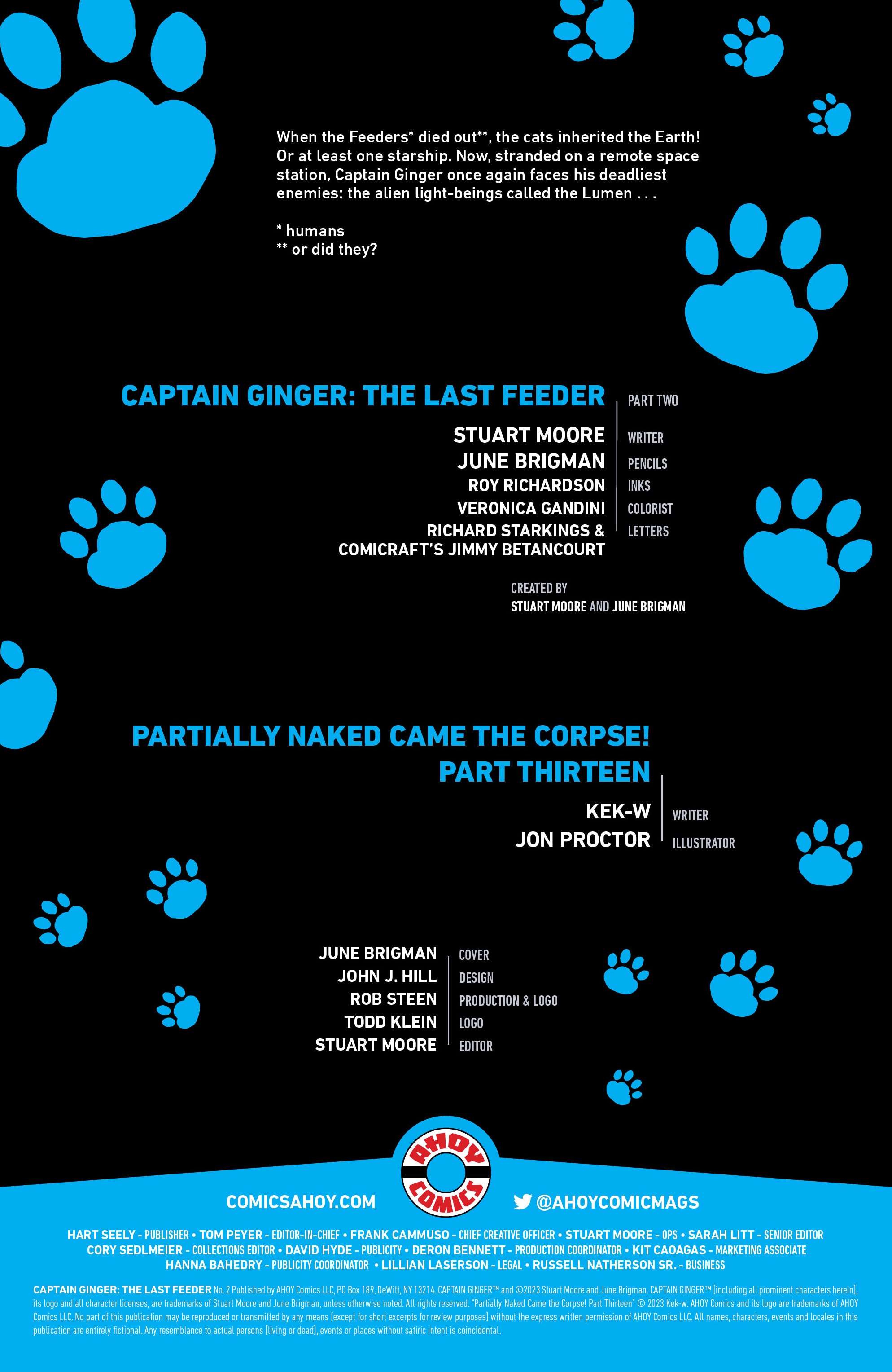 Read online Captain Ginger: The Last Feeder comic -  Issue #2 - 2