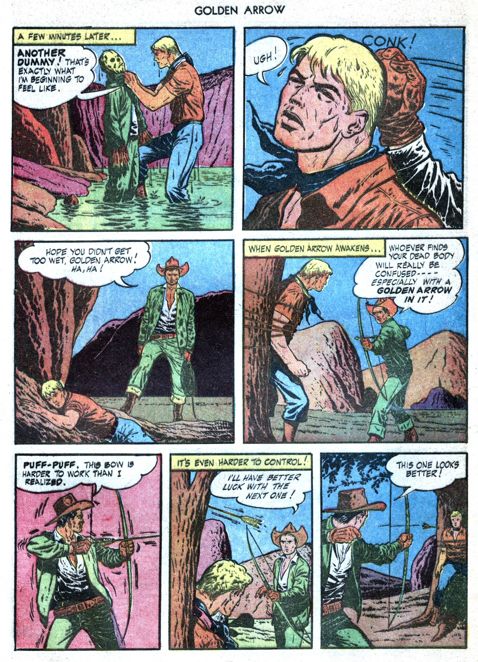 Read online Golden Arrow comic -  Issue #3 - 32