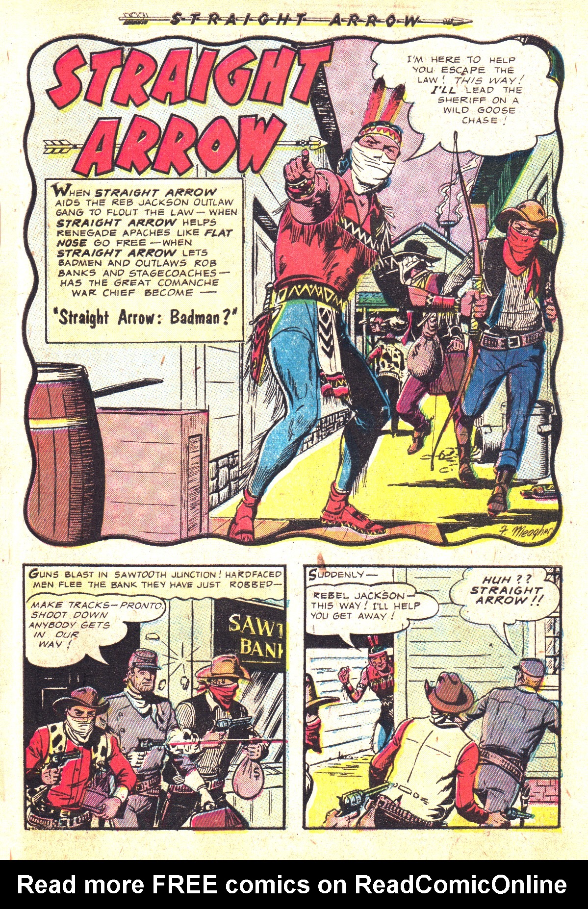 Read online Straight Arrow comic -  Issue #33 - 27