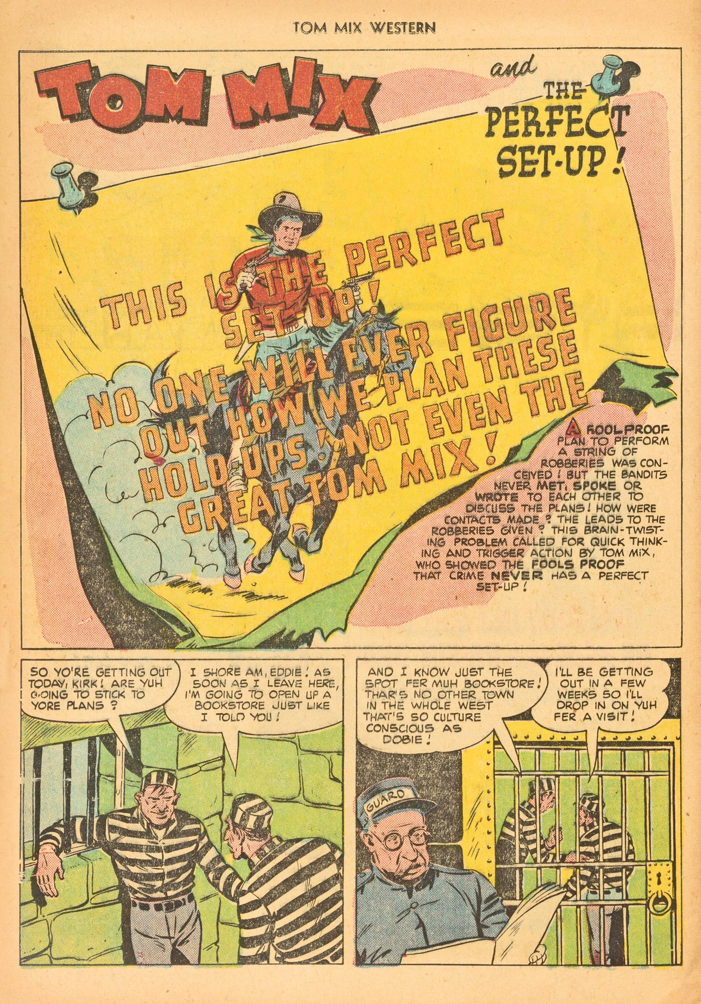 Read online Tom Mix Western (1948) comic -  Issue #43 - 12