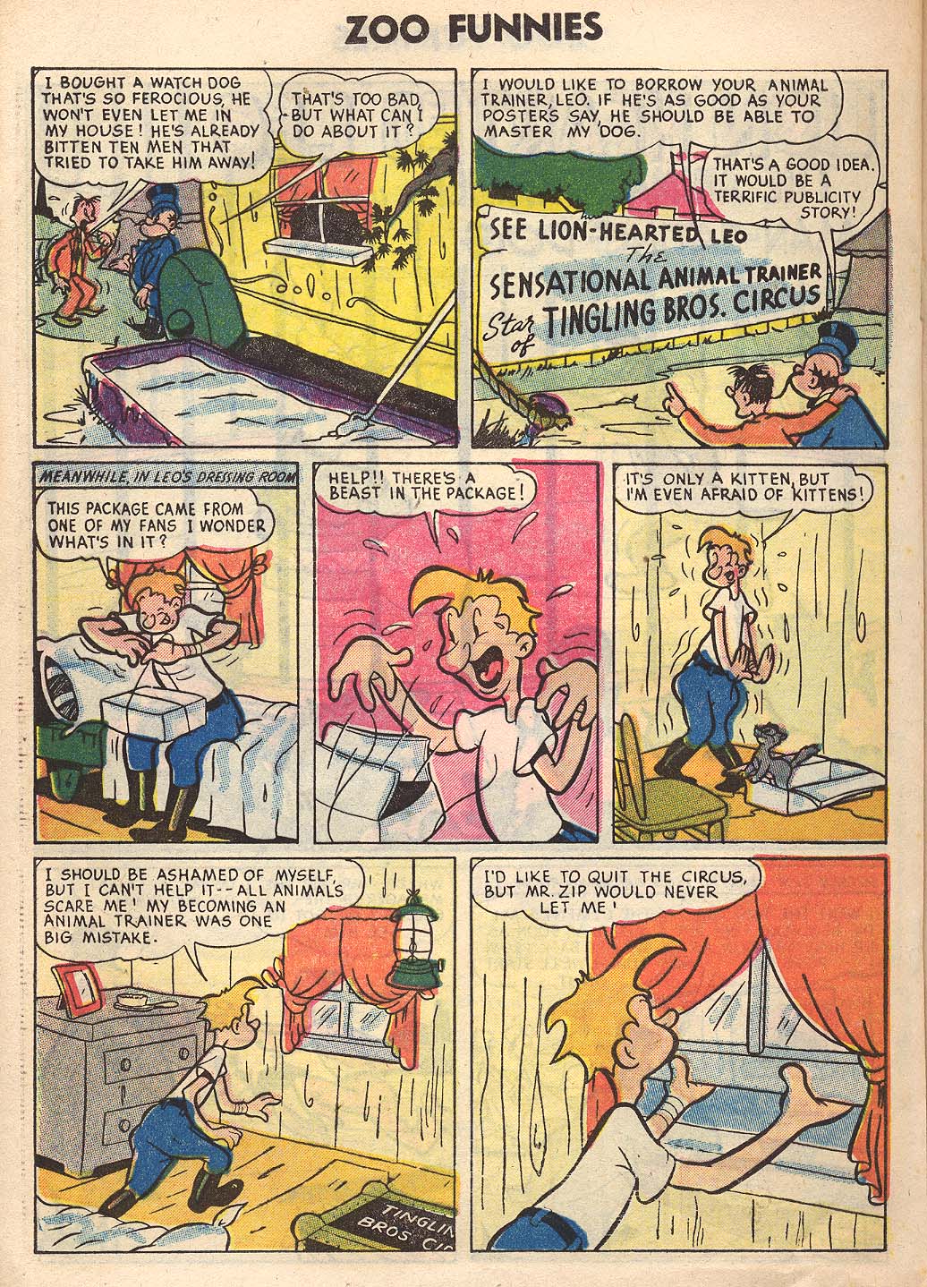 Read online Zoo Funnies comic -  Issue #8 - 20
