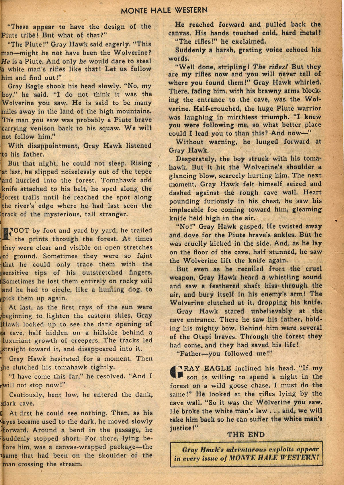 Read online Monte Hale Western comic -  Issue #44 - 18