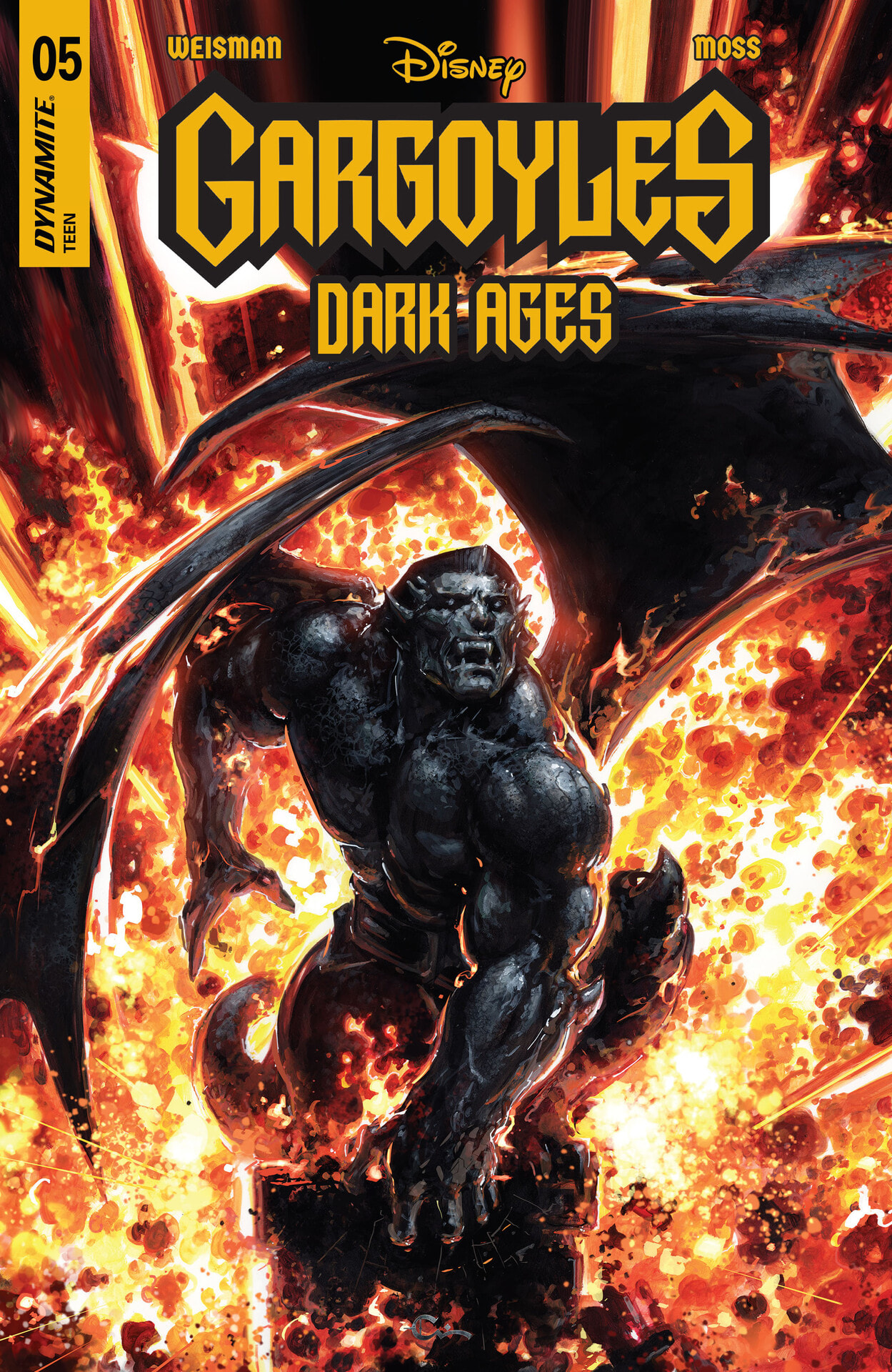 Read online Gargoyles: Dark Ages comic -  Issue #5 - 1