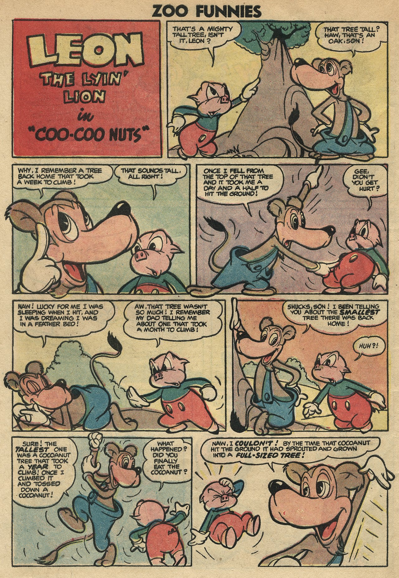 Read online Zoo Funnies comic -  Issue #6 - 32