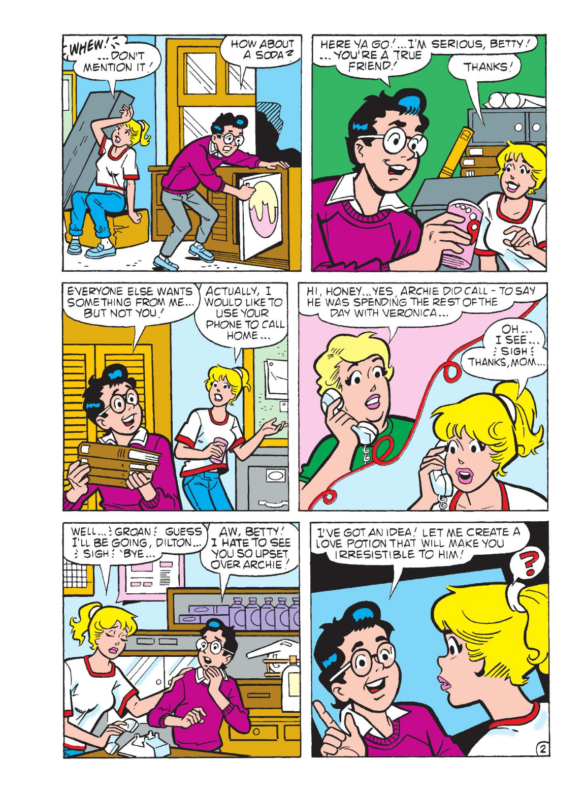 Read online World of Betty & Veronica Digest comic -  Issue #18 - 114