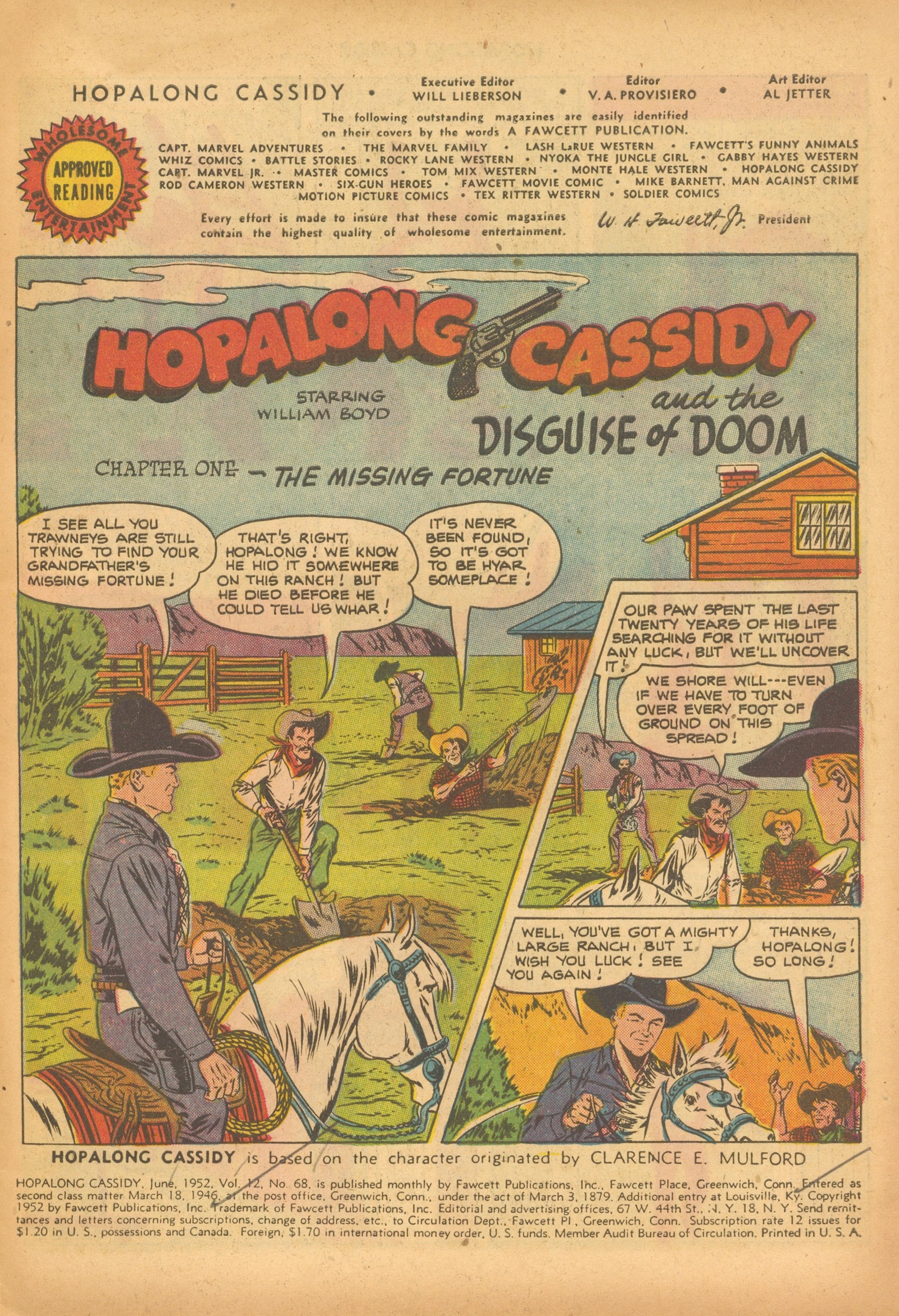 Read online Hopalong Cassidy comic -  Issue #68 - 3