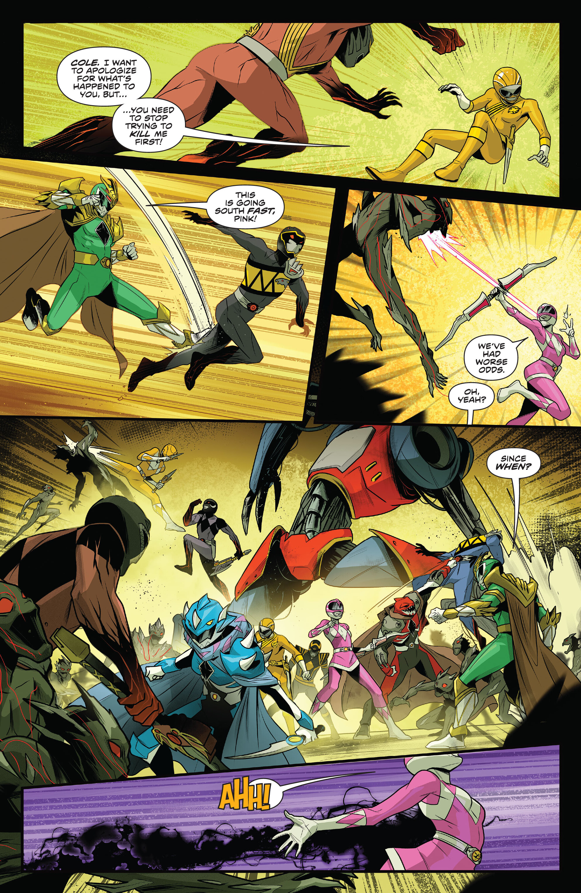 Read online Mighty Morphin Power Rangers comic -  Issue #115 - 21