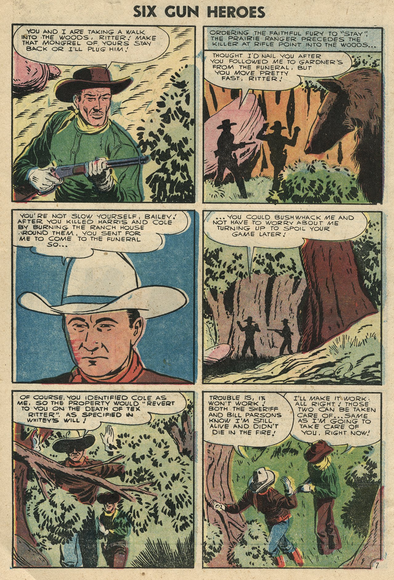 Read online Six-Gun Heroes comic -  Issue #36 - 10