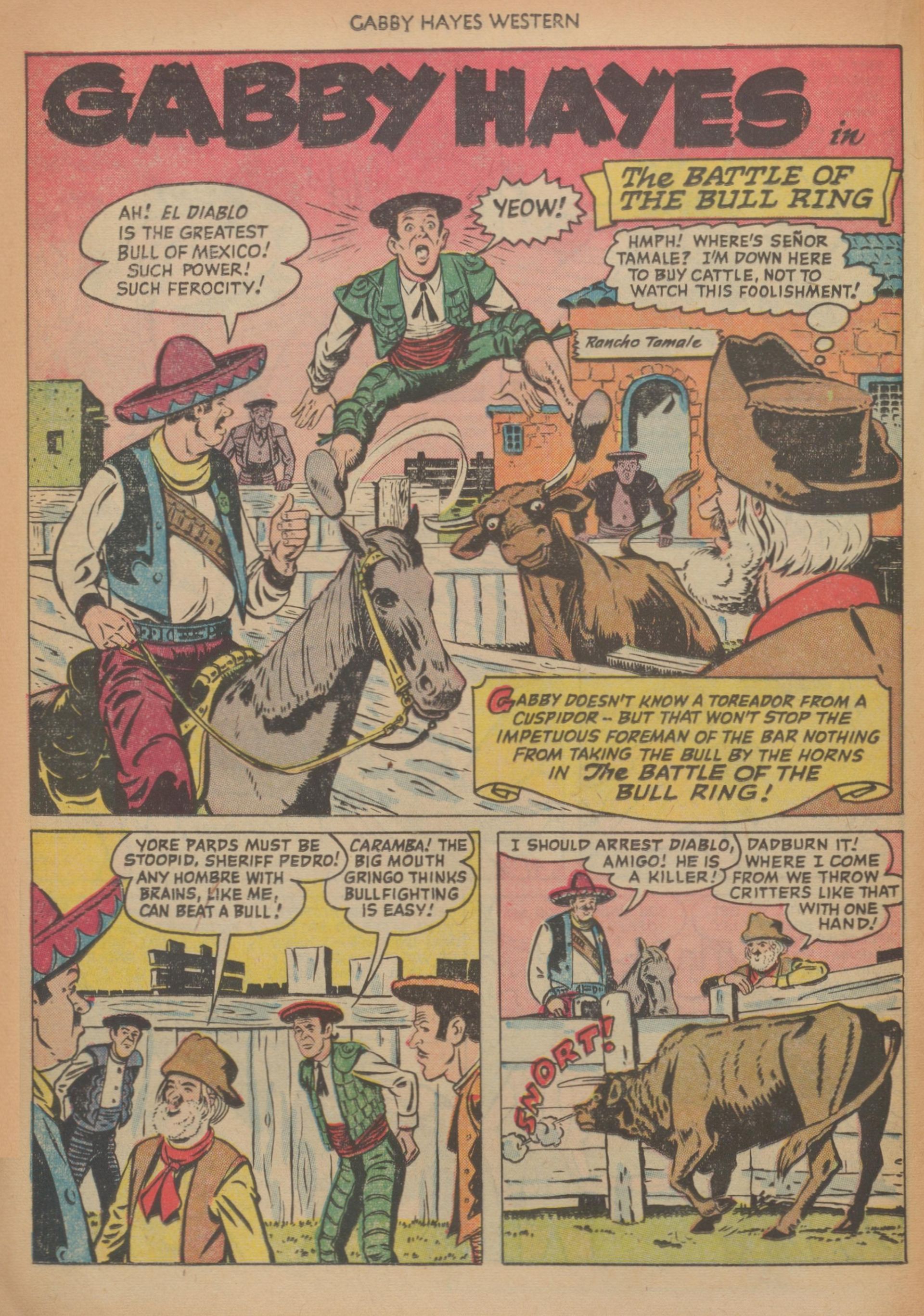 Read online Gabby Hayes Western comic -  Issue #39 - 16