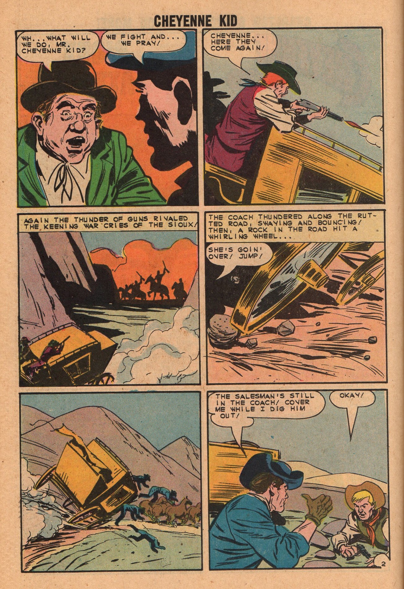 Read online Cheyenne Kid comic -  Issue #42 - 26