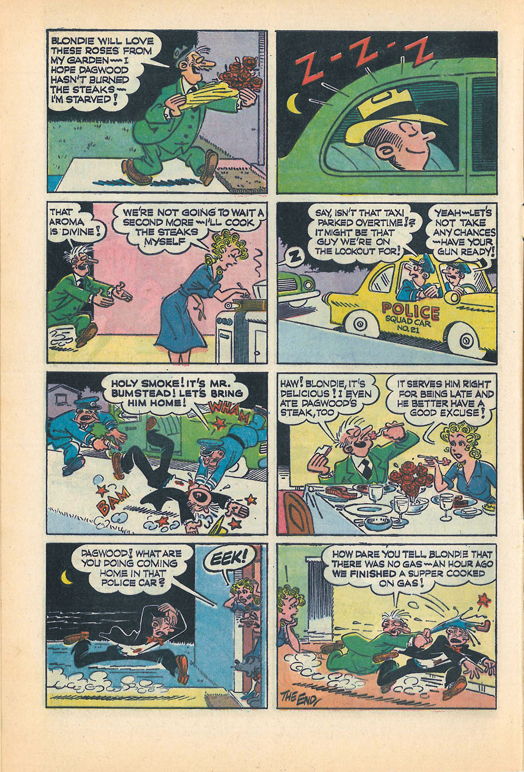 Read online Blondie Comics (1960) comic -  Issue #149 - 16