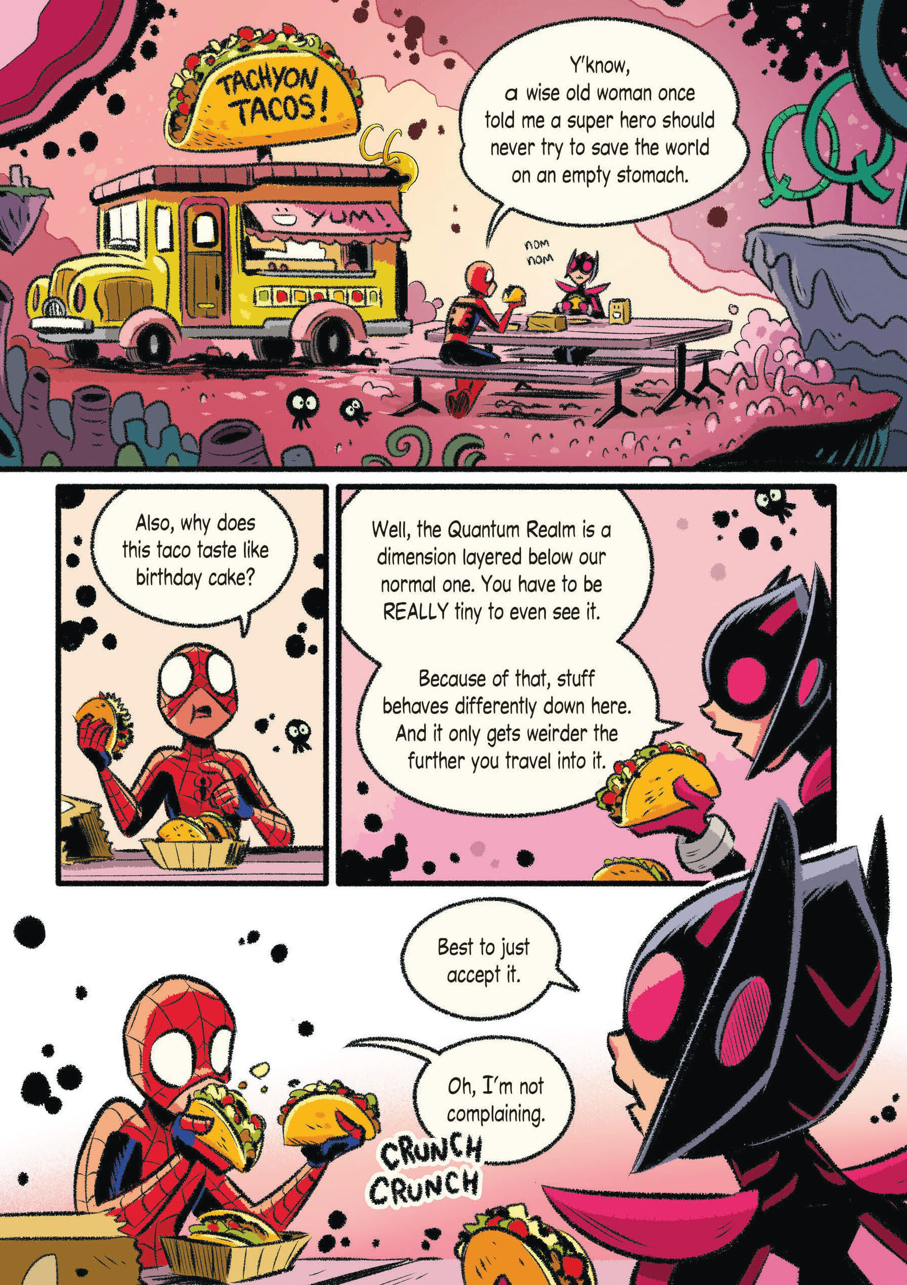 Read online Spider-Man: Quantum Quest! comic -  Issue # TPB - 36