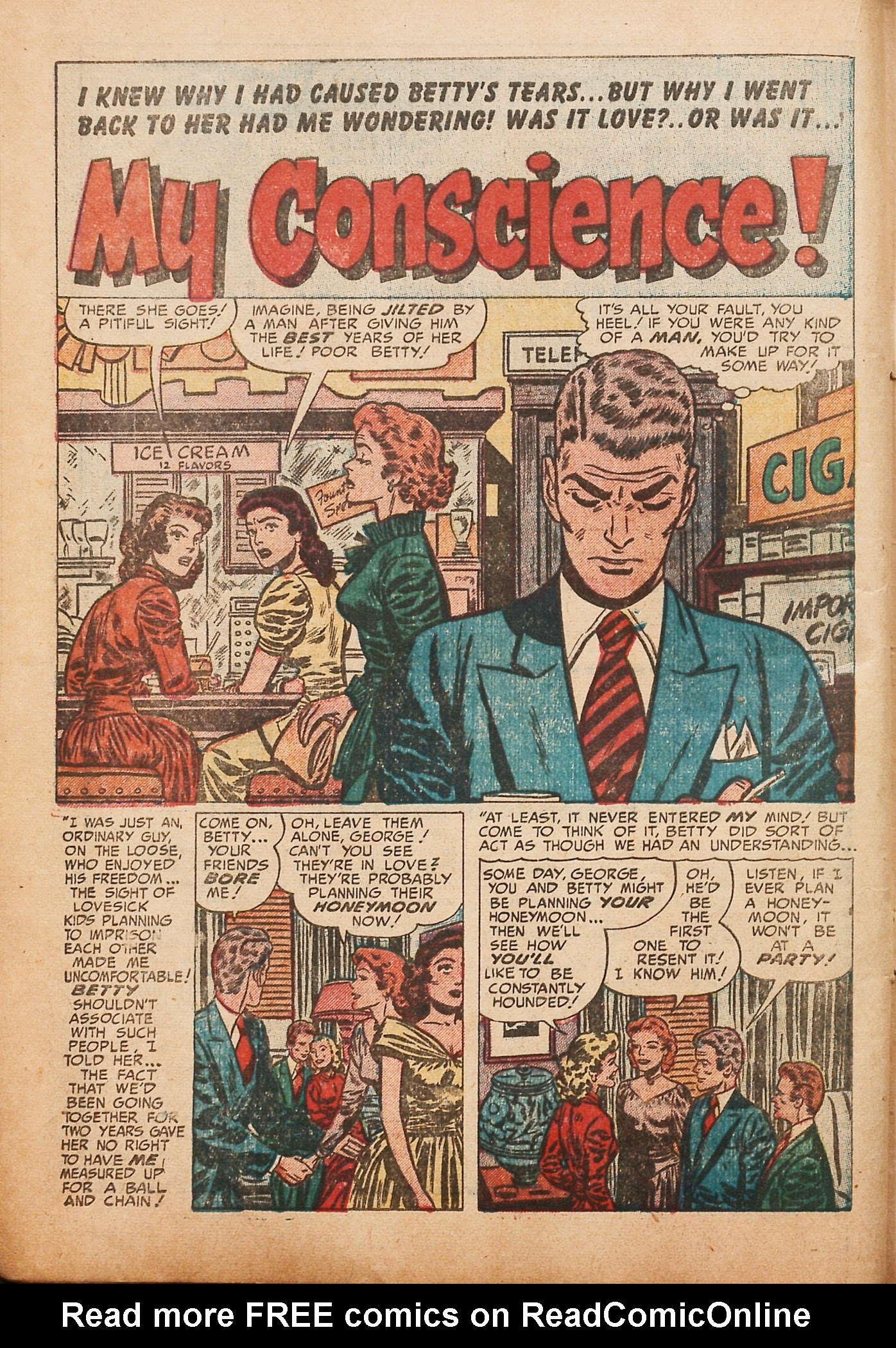 Read online Young Love (1949) comic -  Issue #29 - 22