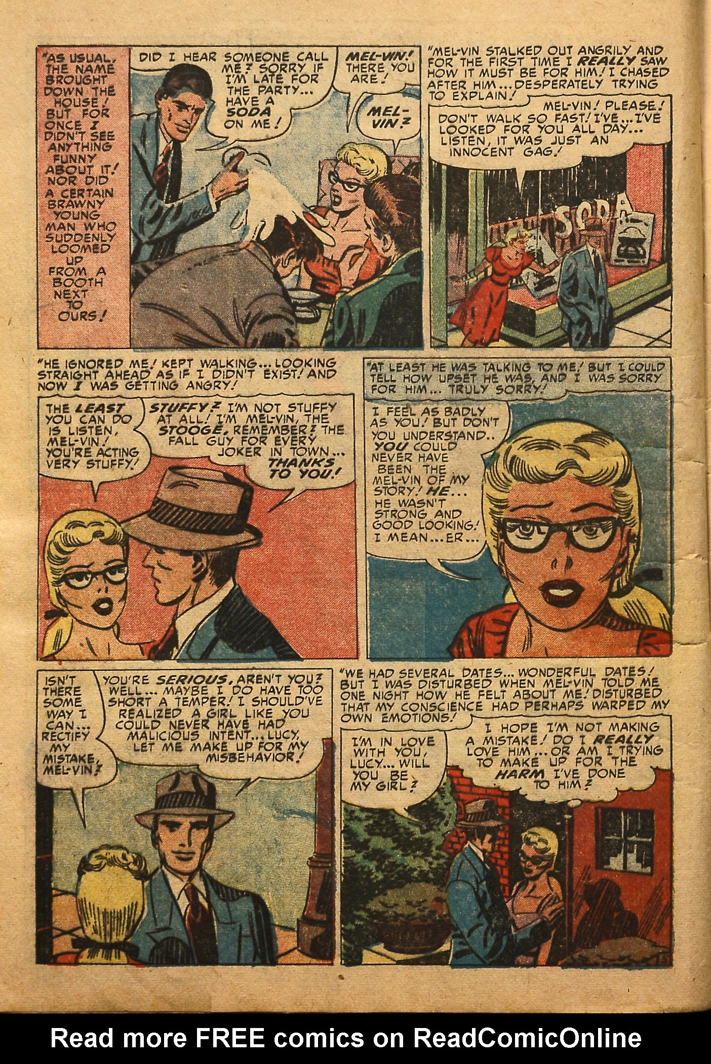 Read online Young Love (1949) comic -  Issue #30 - 19