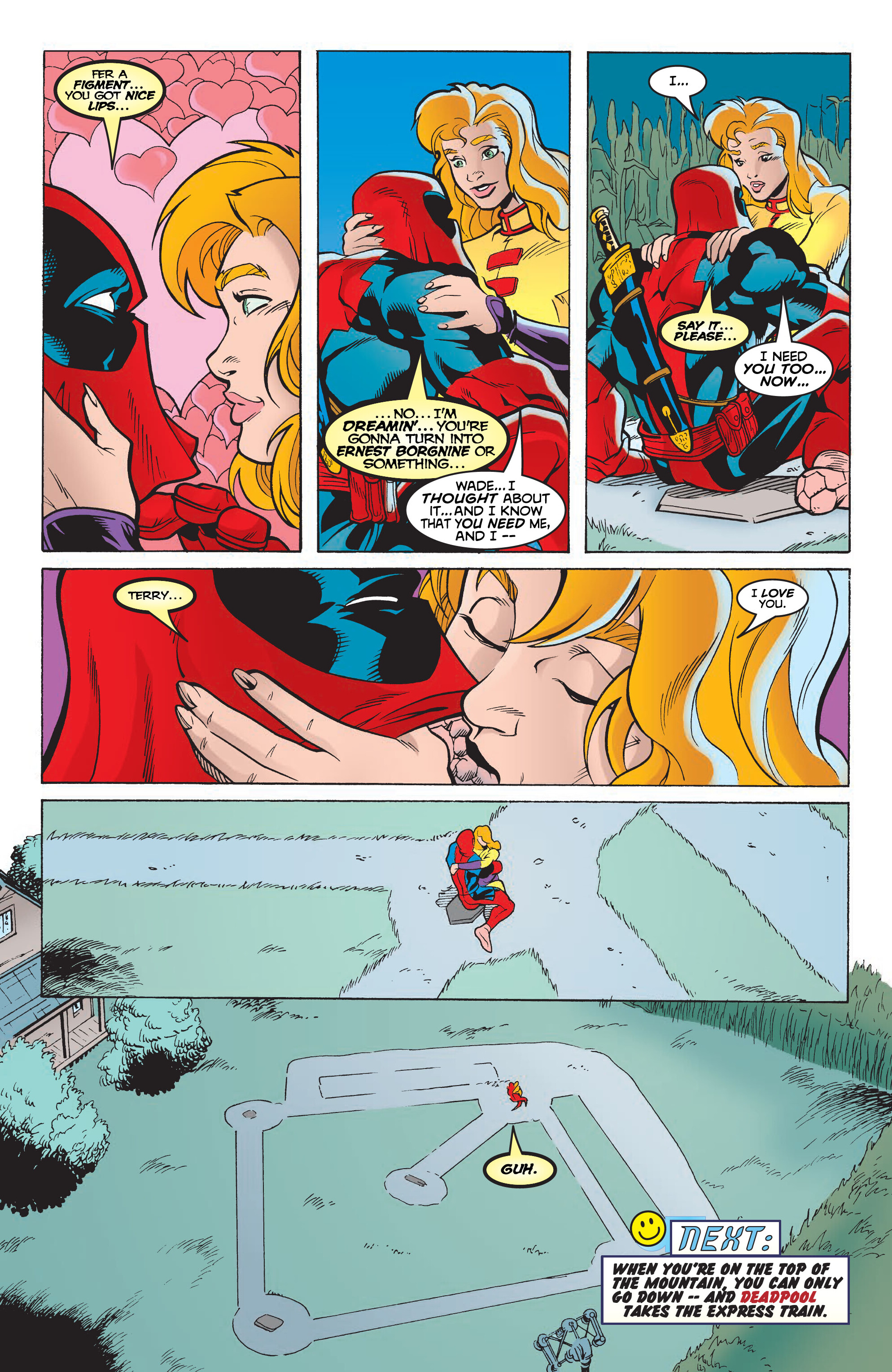 Read online Deadpool Epic Collection comic -  Issue # Drowning Man (Part 2) - 8