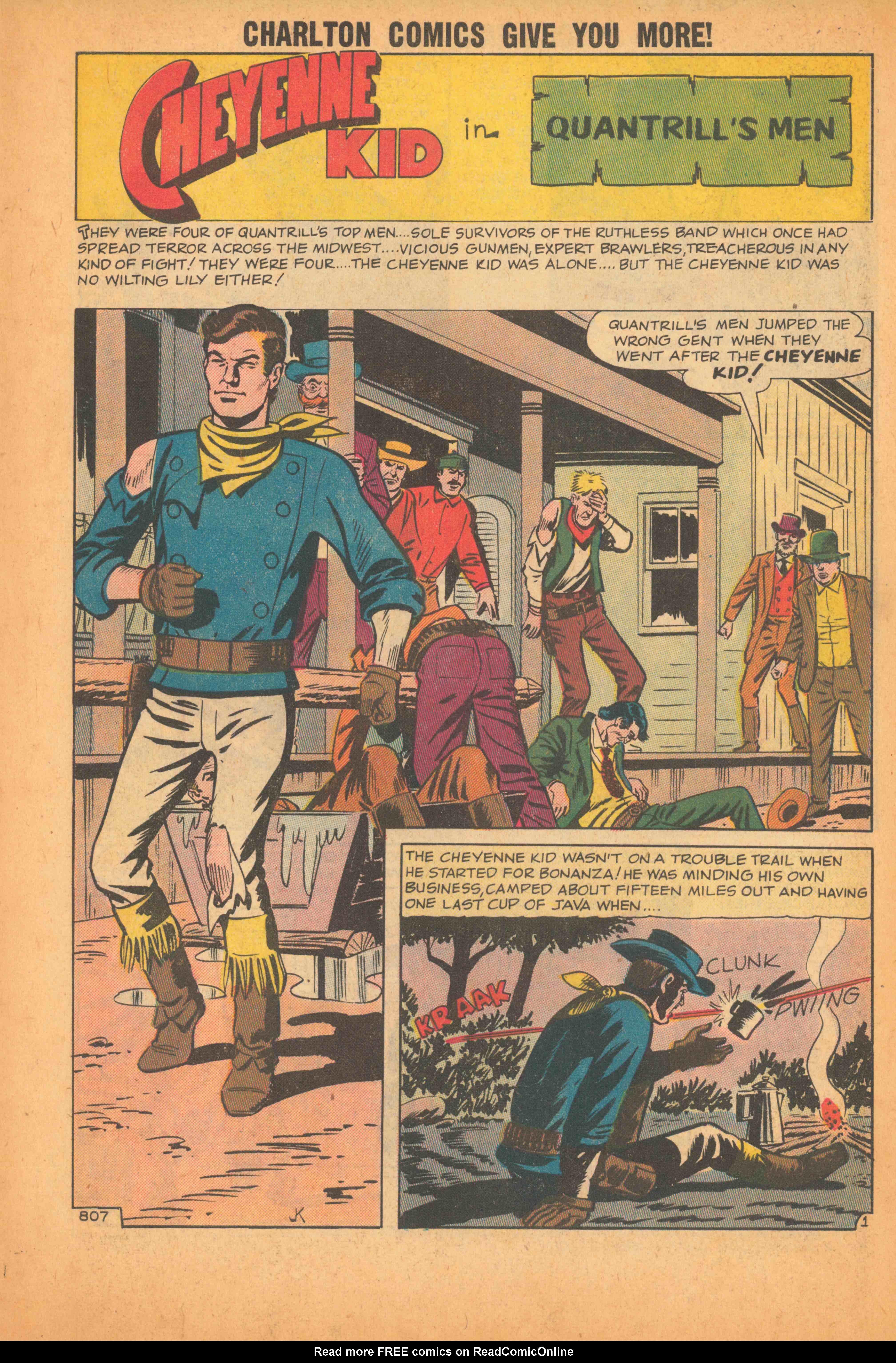 Read online Cheyenne Kid comic -  Issue #34 - 3