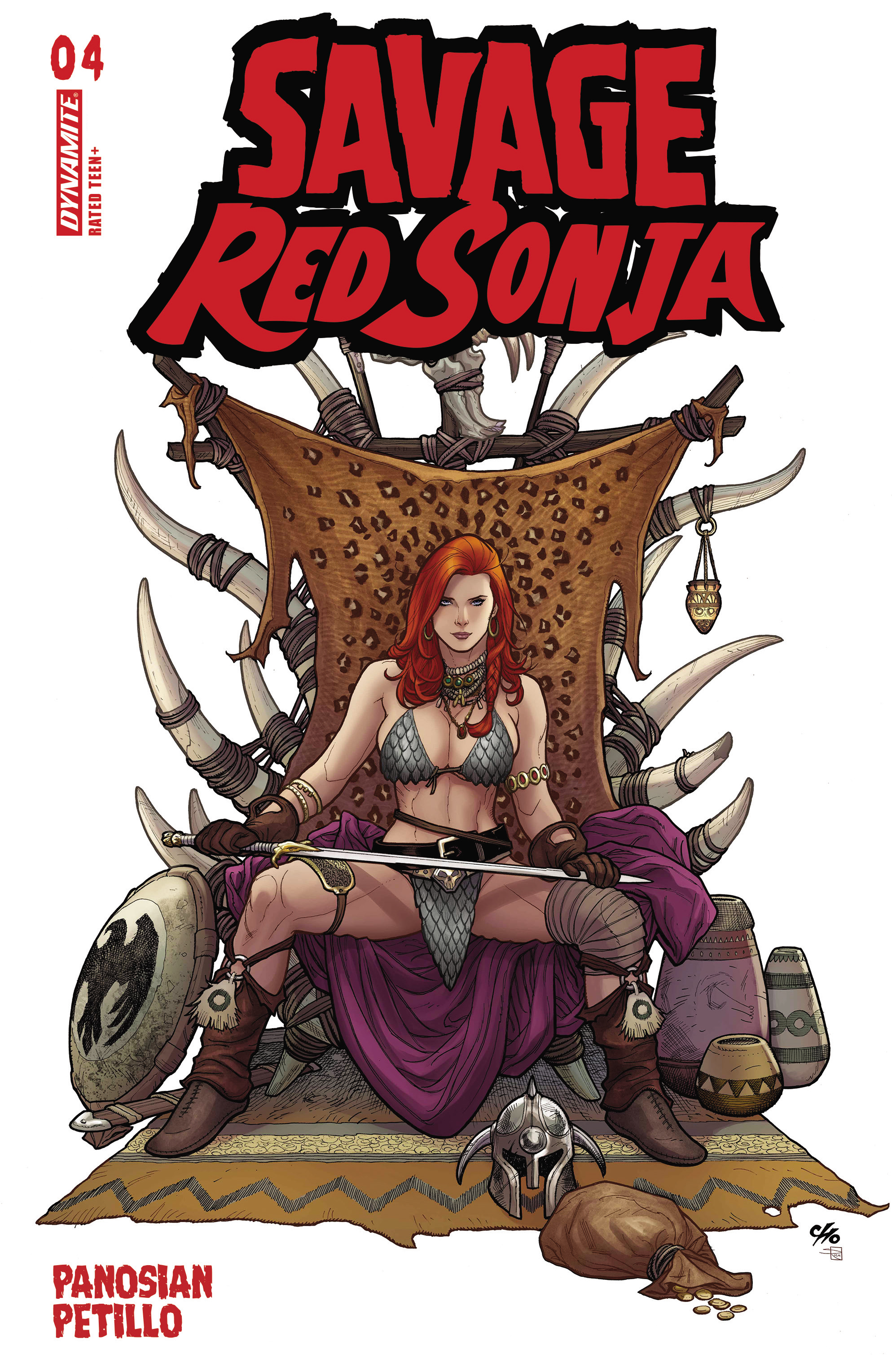 Read online Savage Red Sonja comic -  Issue #4 - 2