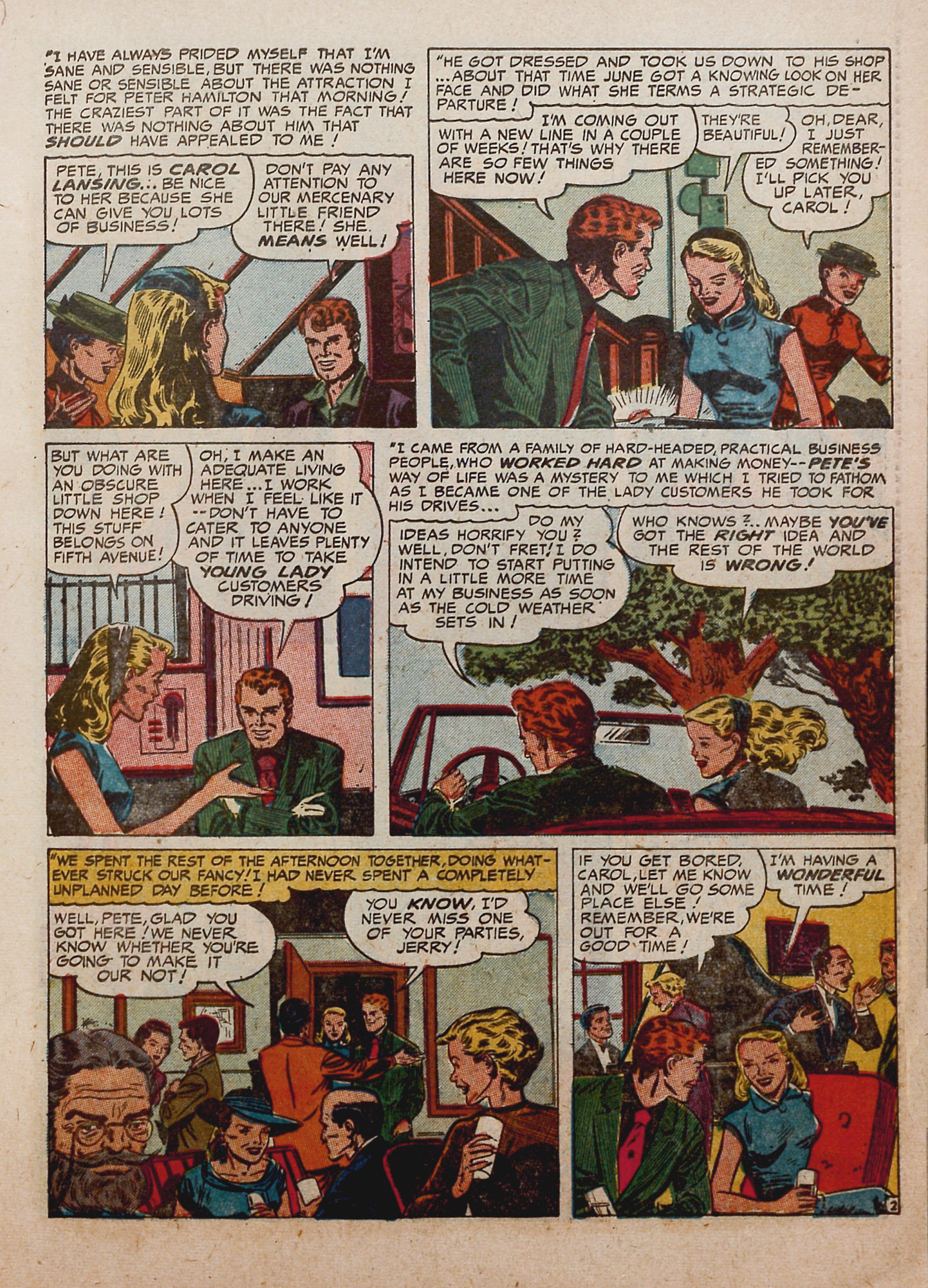 Read online Young Love (1949) comic -  Issue #10 - 15