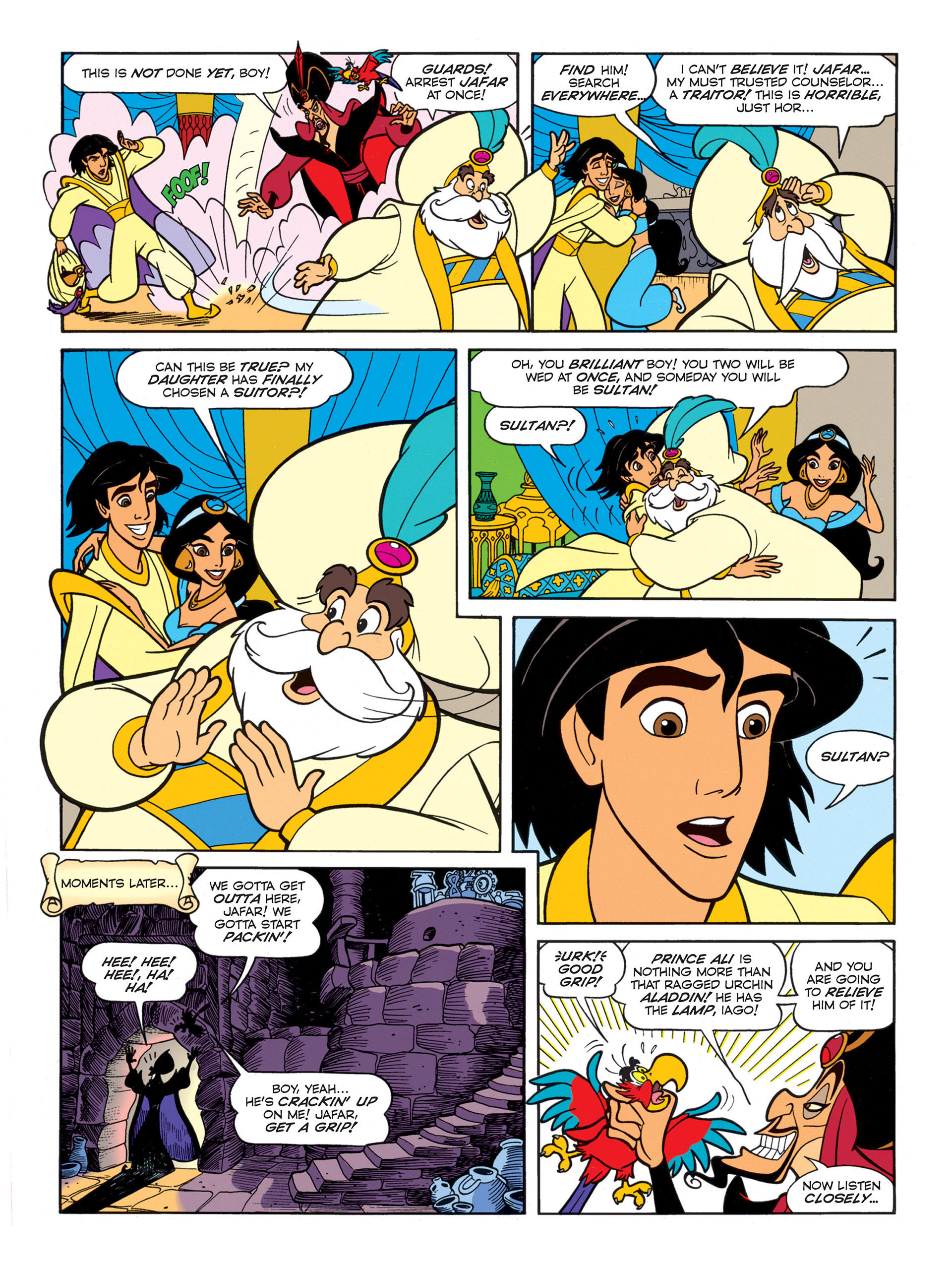 Read online Disney's Aladdin - The Official Movie Adaptation comic -  Issue # Full - 36