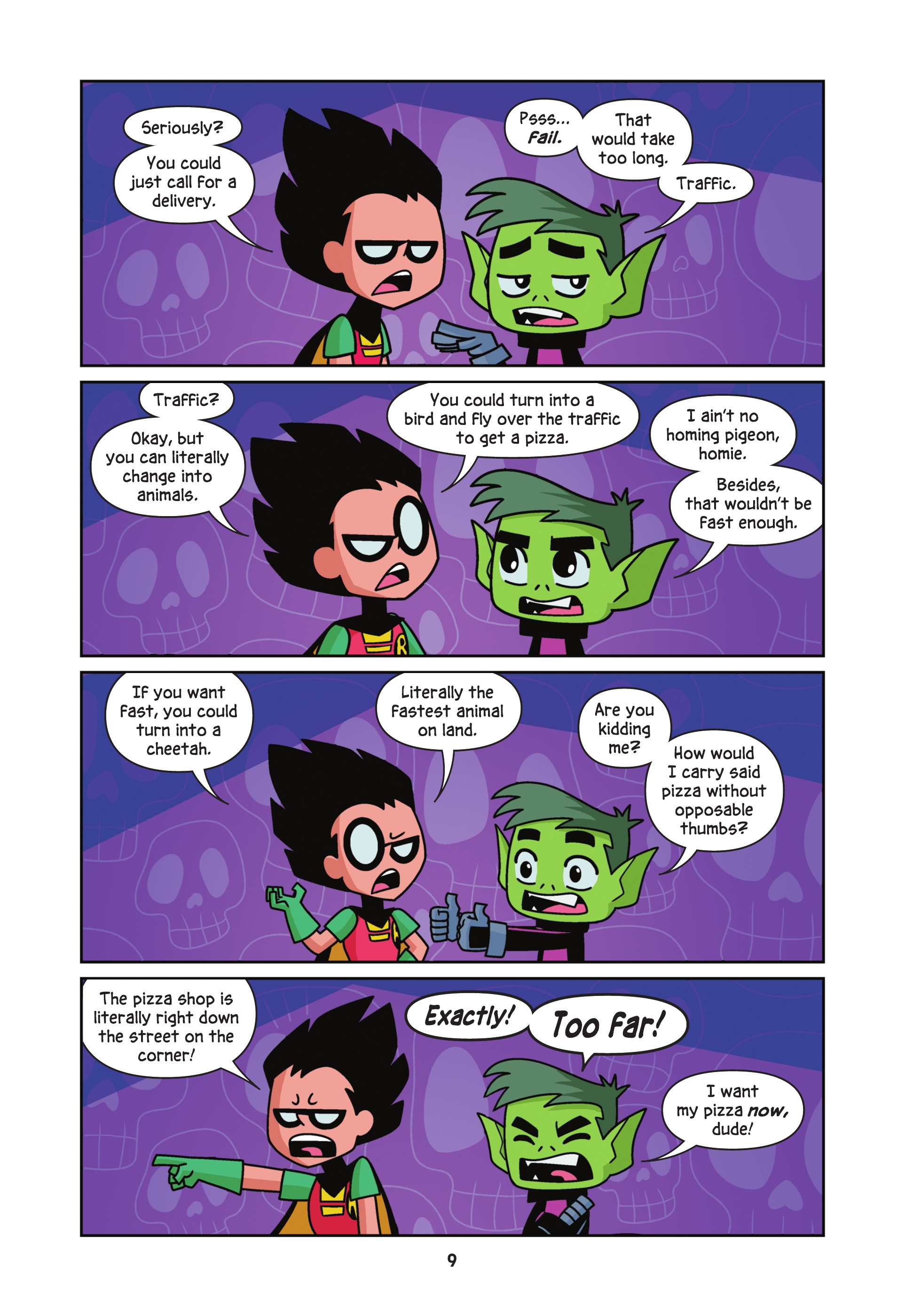 Read online Teen Titans Go! To the Library! comic -  Issue # TPB (Part 1) - 8