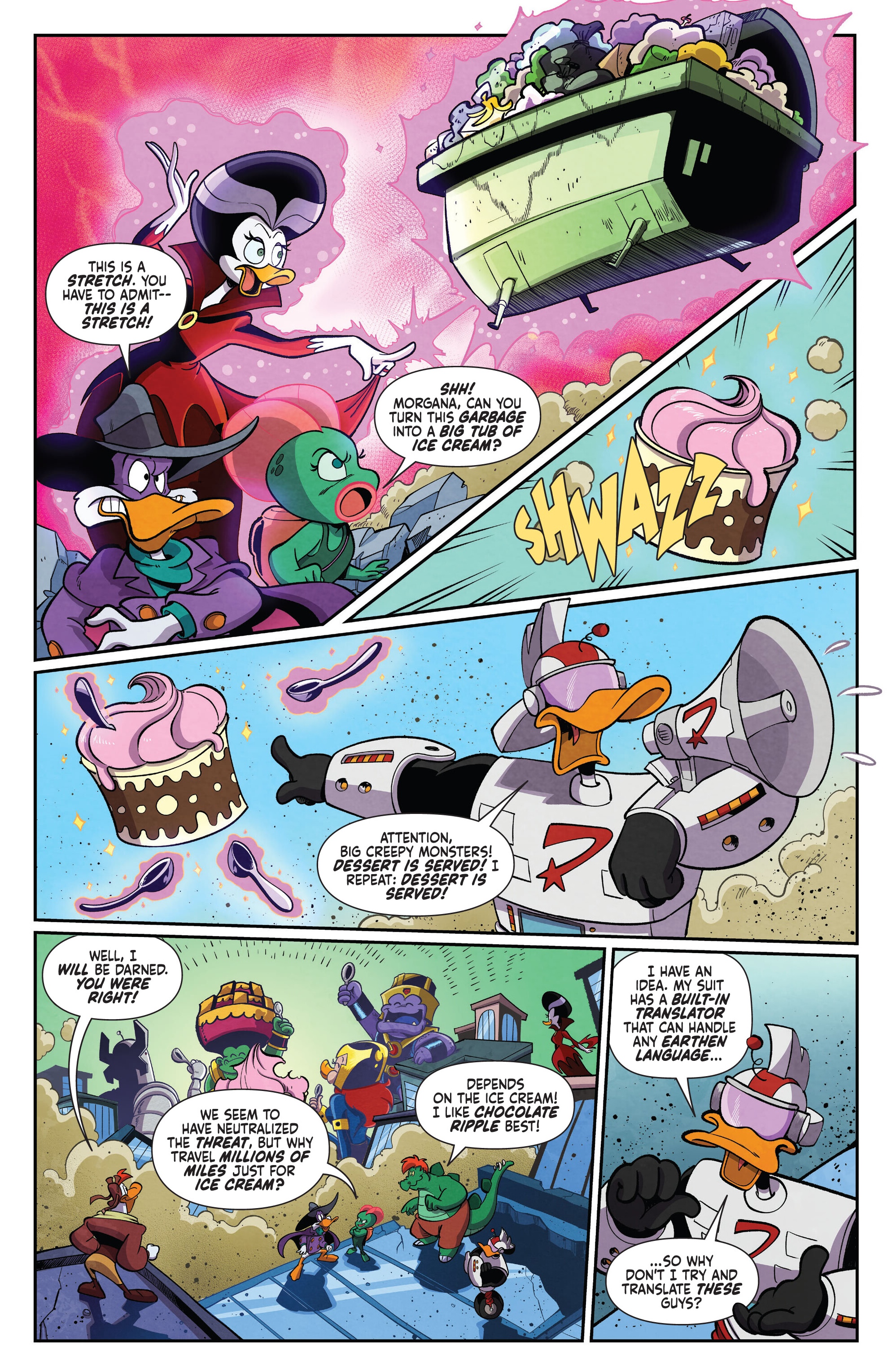 Read online Darkwing Duck: Justice Ducks comic -  Issue #1 - 18