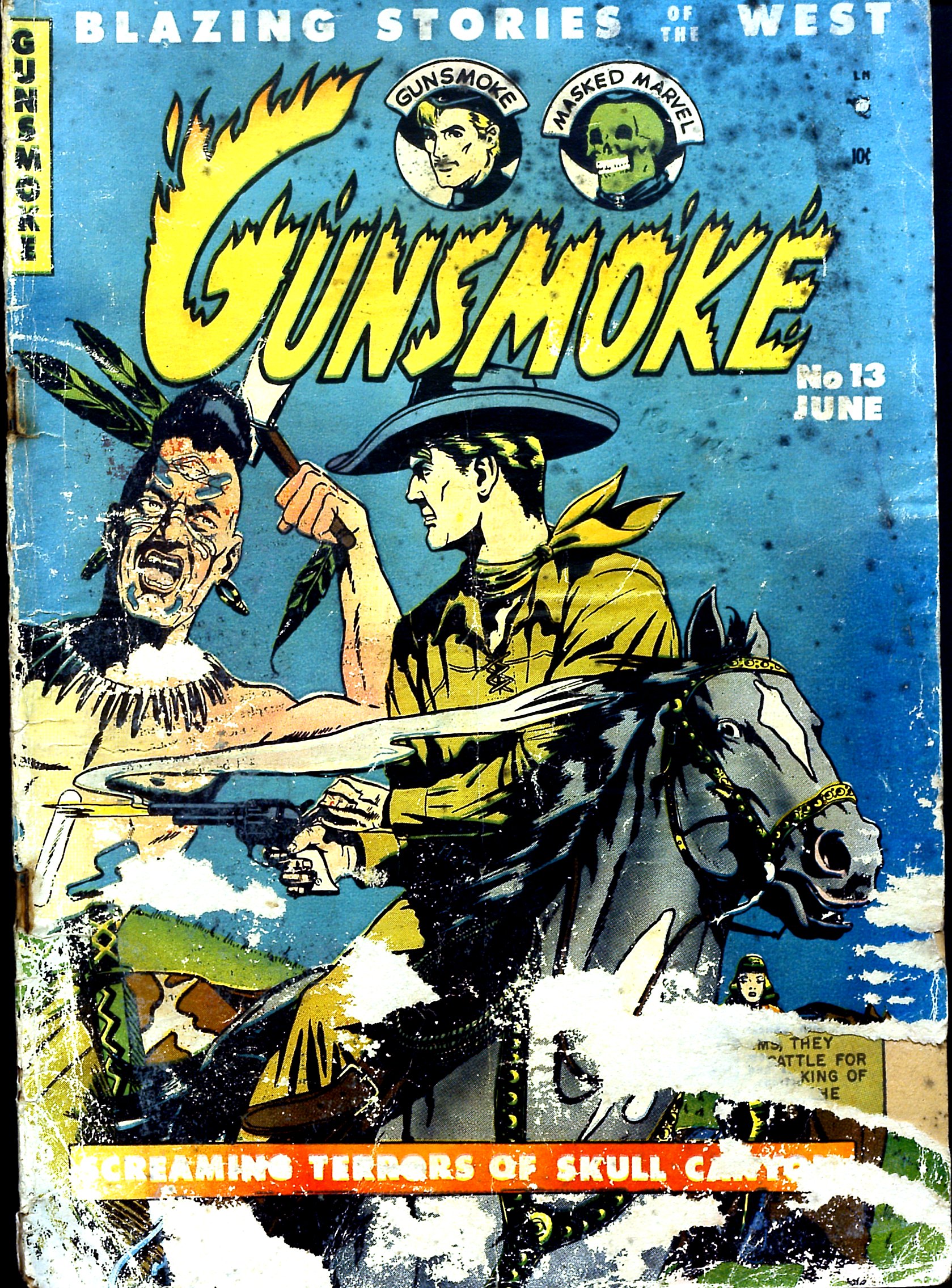 Read online Gunsmoke comic -  Issue #13 - 1