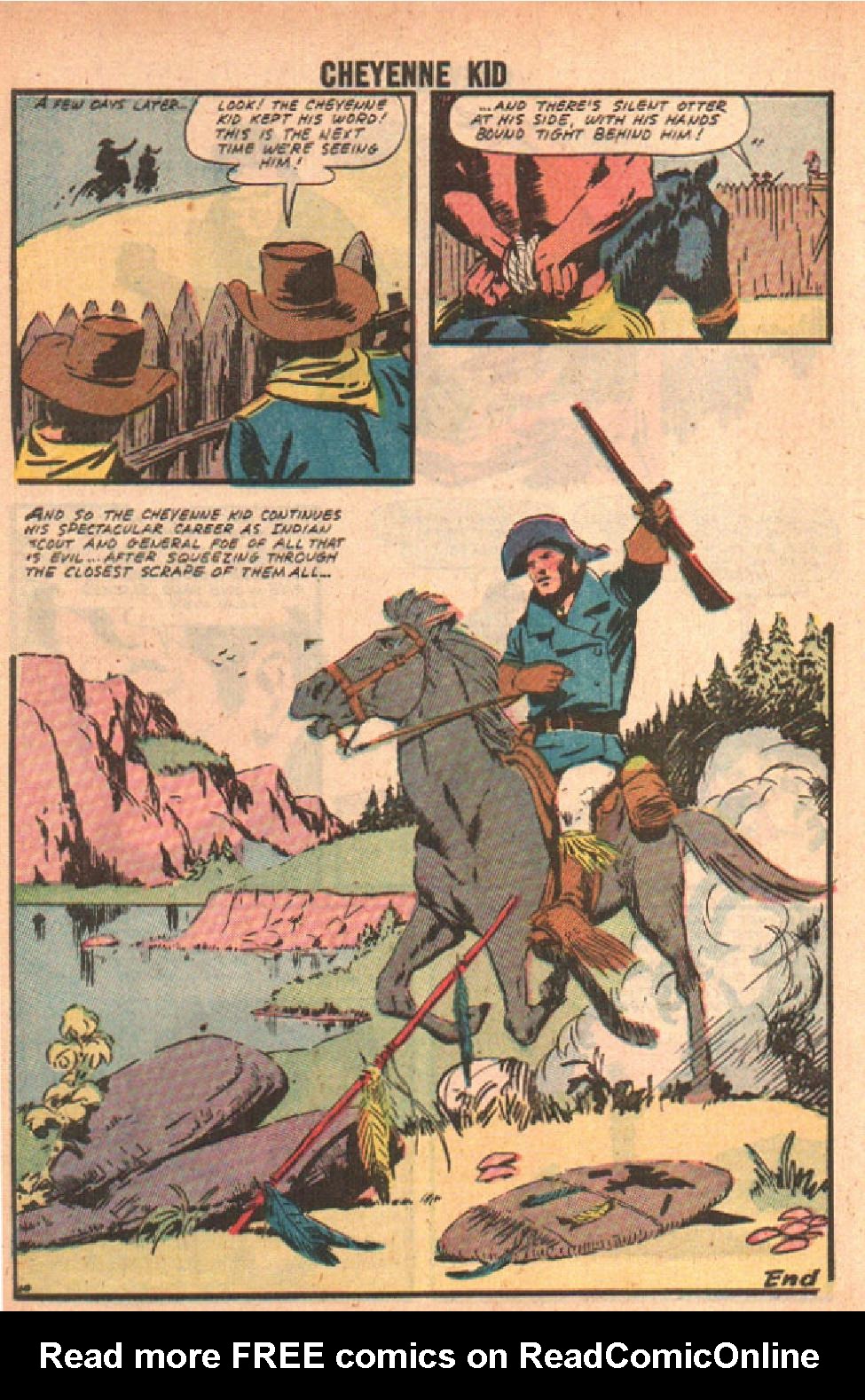 Read online Cheyenne Kid comic -  Issue #11 - 26