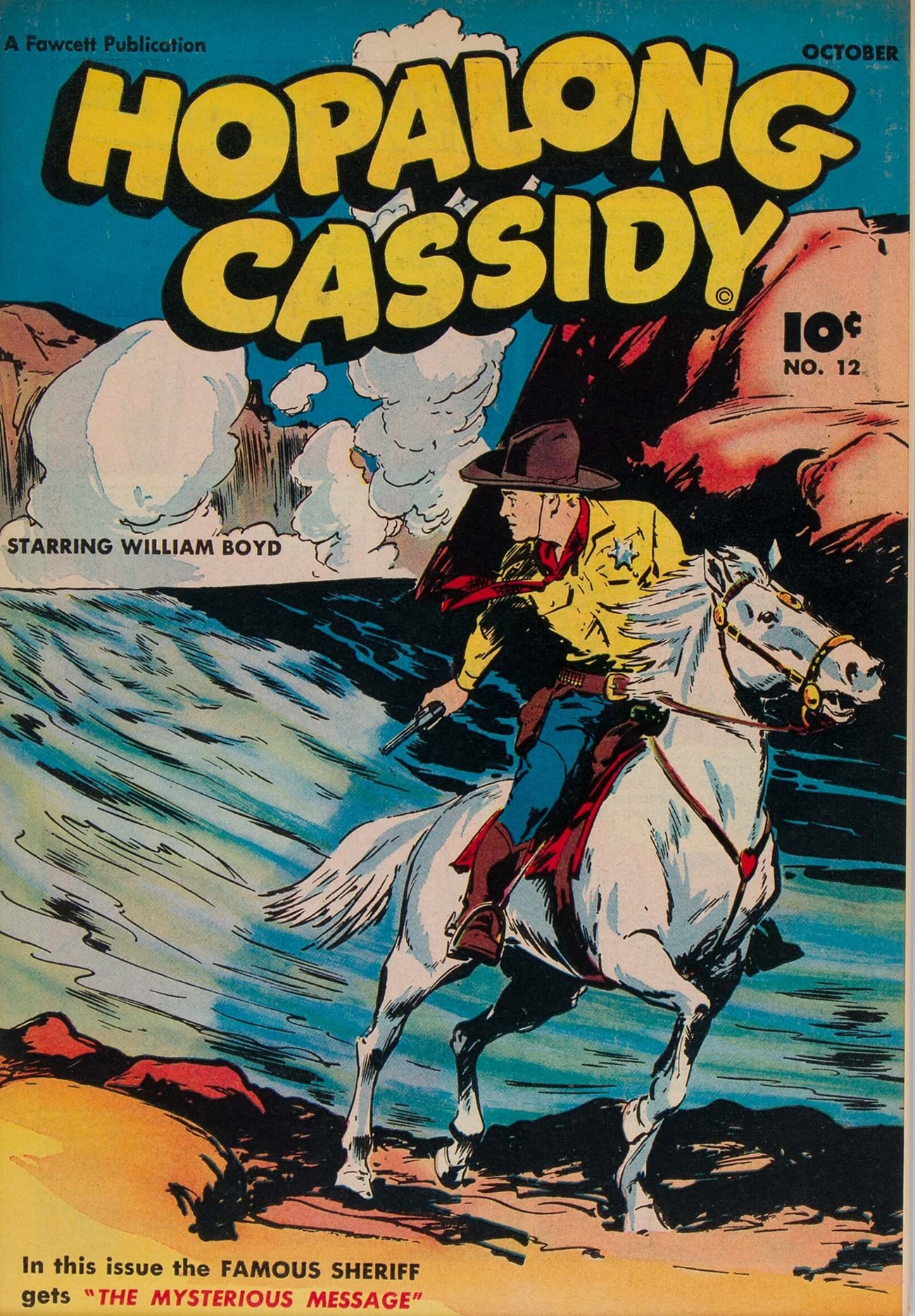 Read online Hopalong Cassidy comic -  Issue #12 - 1