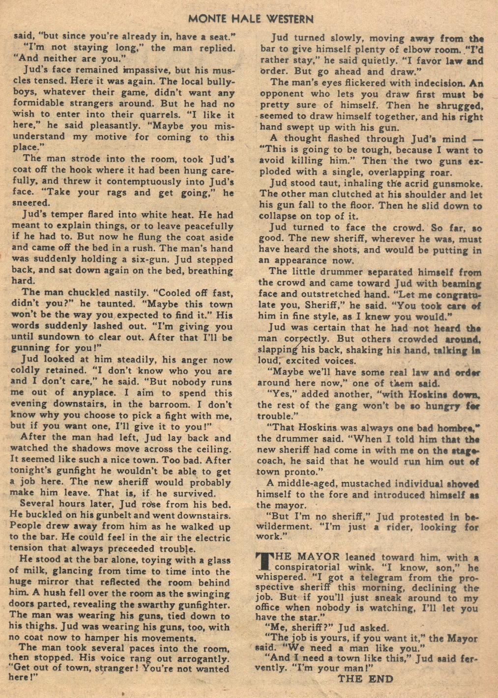 Read online Monte Hale Western comic -  Issue #77 - 23