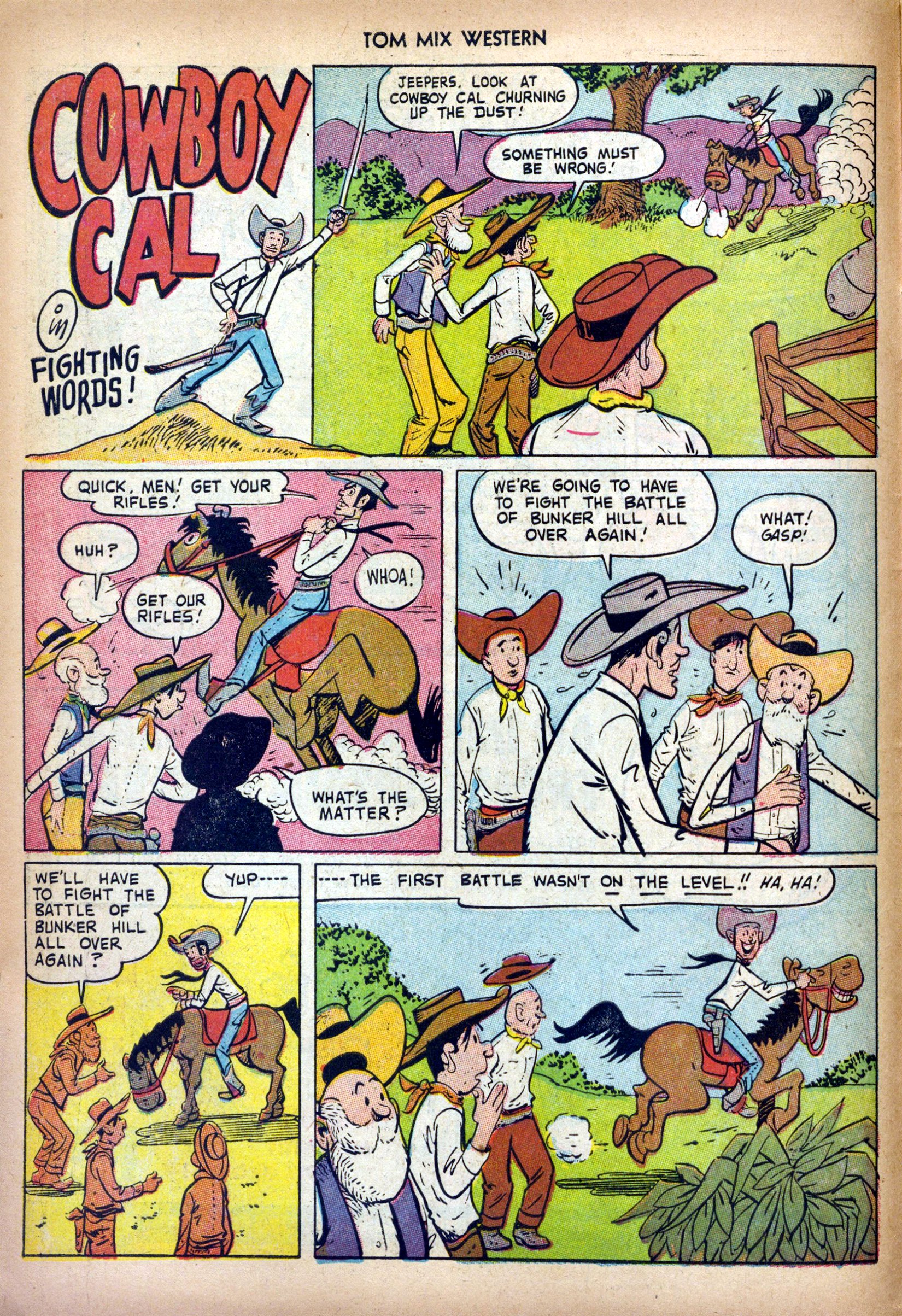 Read online Tom Mix Western (1948) comic -  Issue #58 - 10