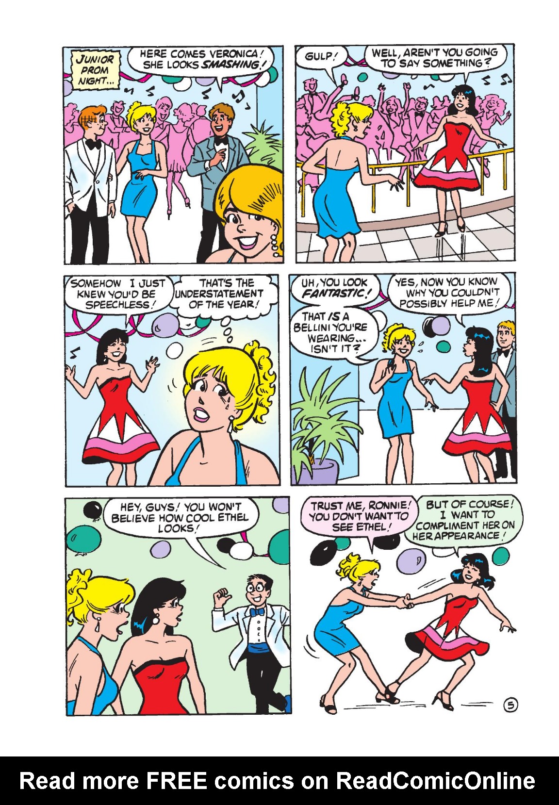 Read online World of Betty & Veronica Digest comic -  Issue #31 - 147