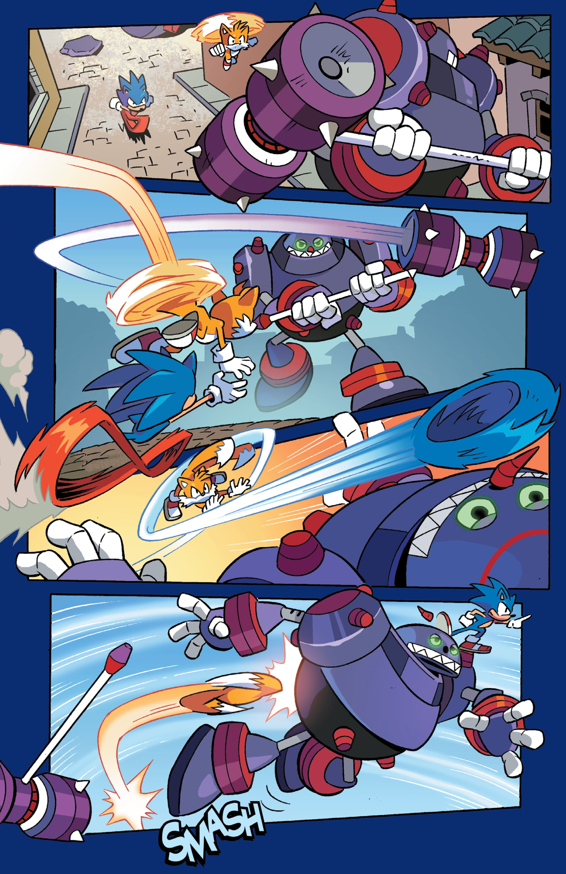 Read online Sonic the Hedgehog: Sonic & Tails: Best Buds Forever comic -  Issue # TPB - 16