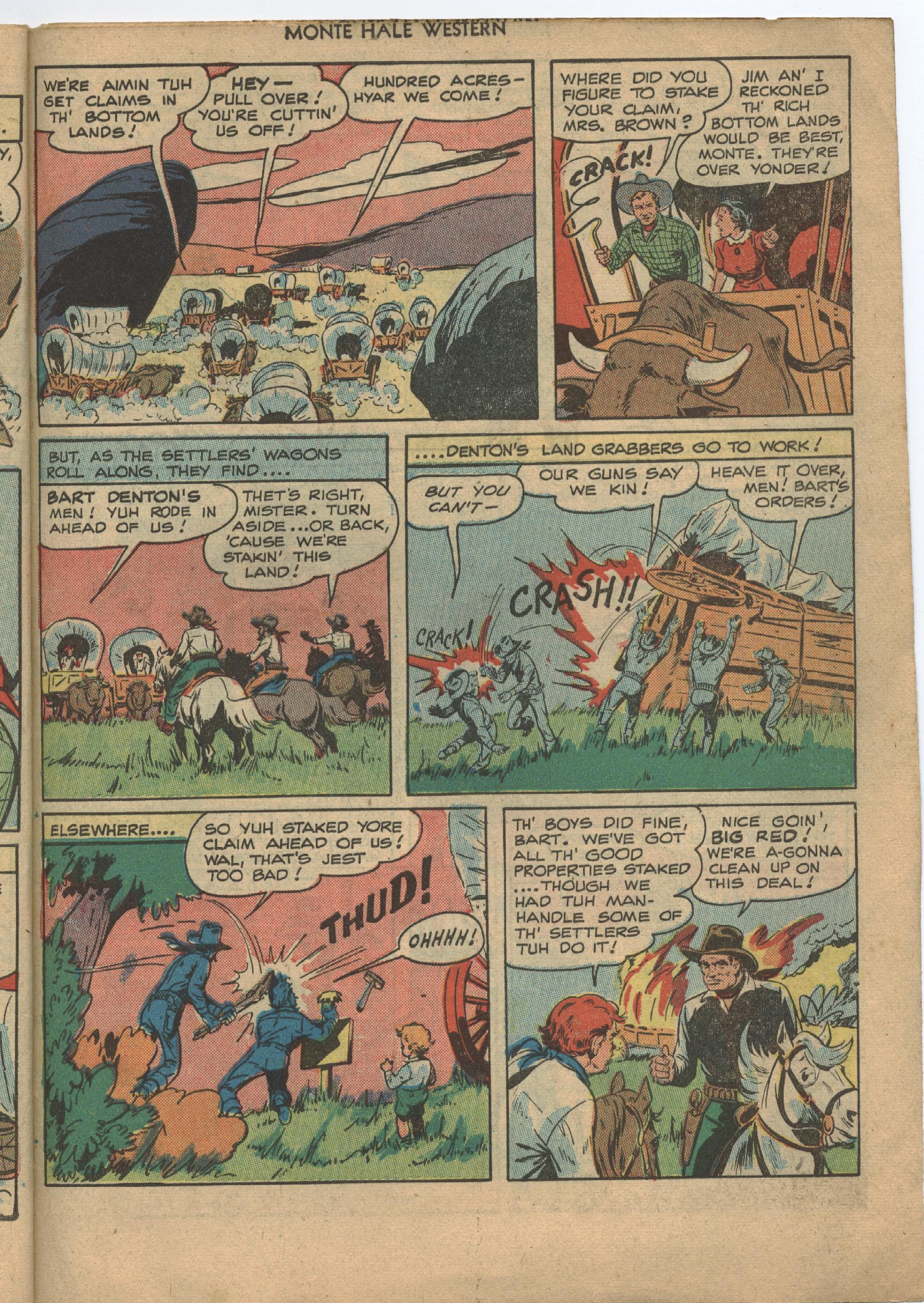 Read online Monte Hale Western comic -  Issue #29 - 47