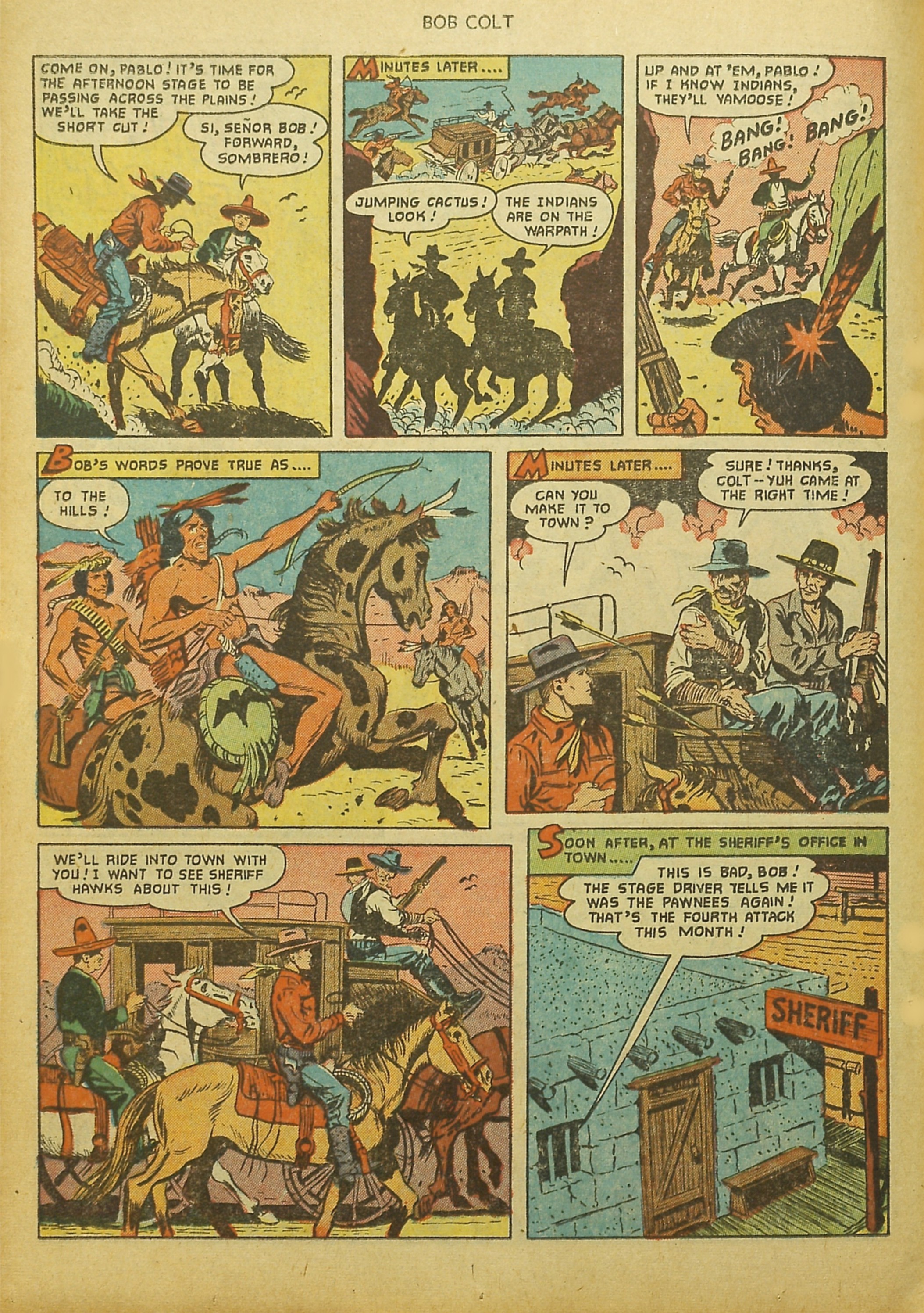 Read online Bob Colt Western comic -  Issue #9 - 26