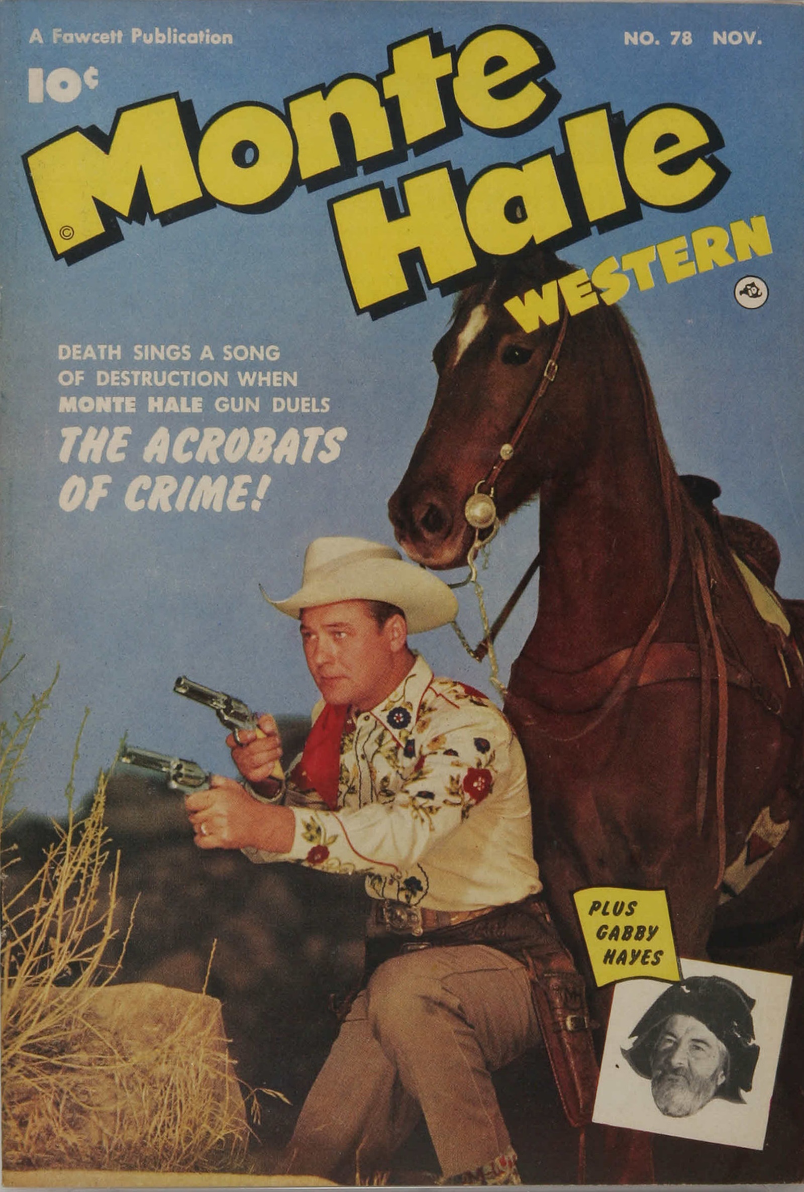 Read online Monte Hale Western comic -  Issue #78 - 1