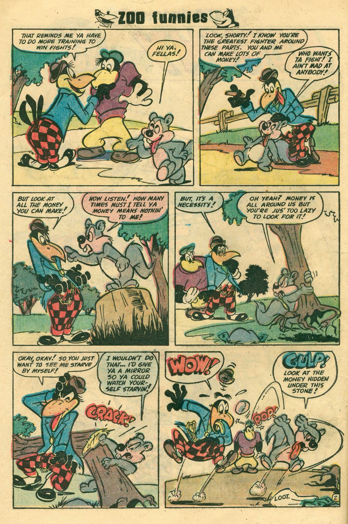 Read online Zoo Funnies comic -  Issue #2 - 4