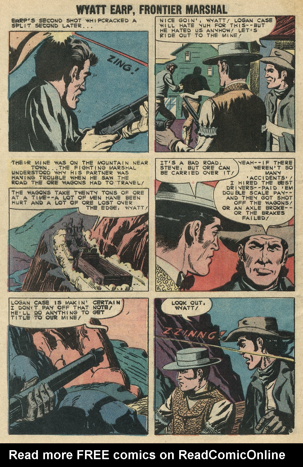 Read online Wyatt Earp Frontier Marshal comic -  Issue #27 - 28