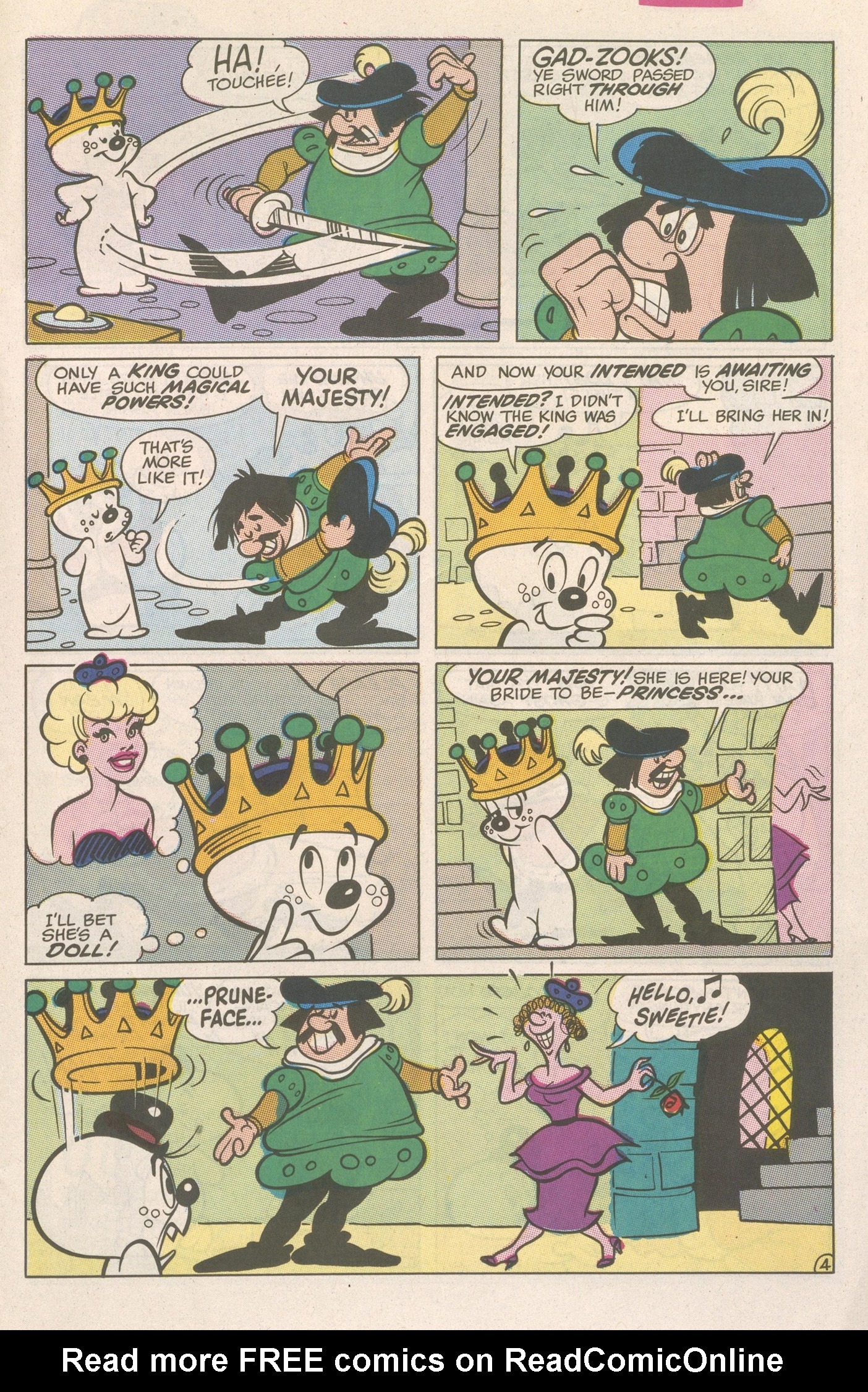 Read online Casper the Friendly Ghost (1991) comic -  Issue #25 - 30