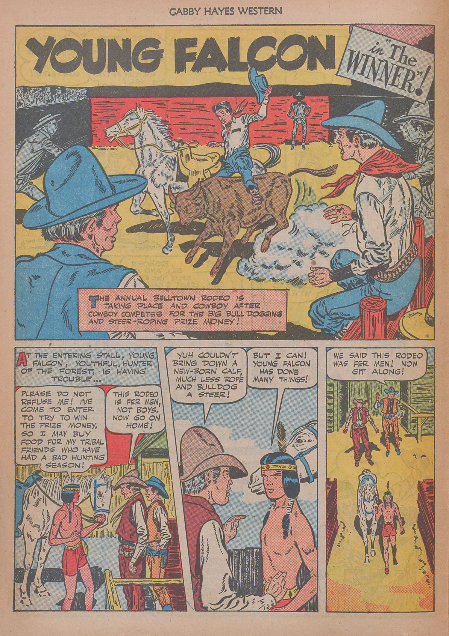 Read online Gabby Hayes Western comic -  Issue #15 - 14