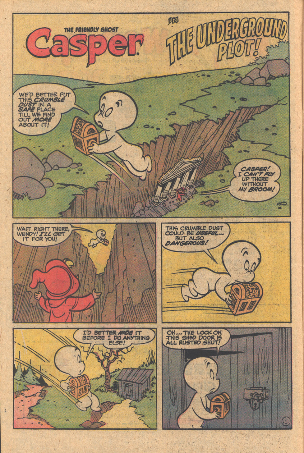 Read online Casper Strange Ghost Stories comic -  Issue #9 - 12